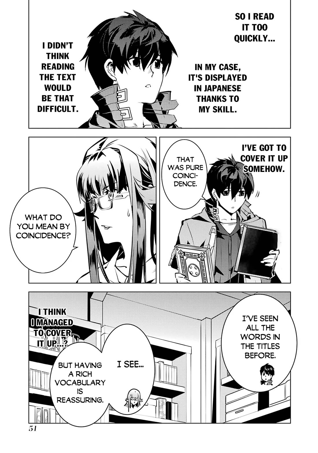 Tensei Kenja no Isekai Raifu ~Daini no Shokugyo wo Ete, Sekai Saikyou ni Narimashita~ chapter 76 page 50