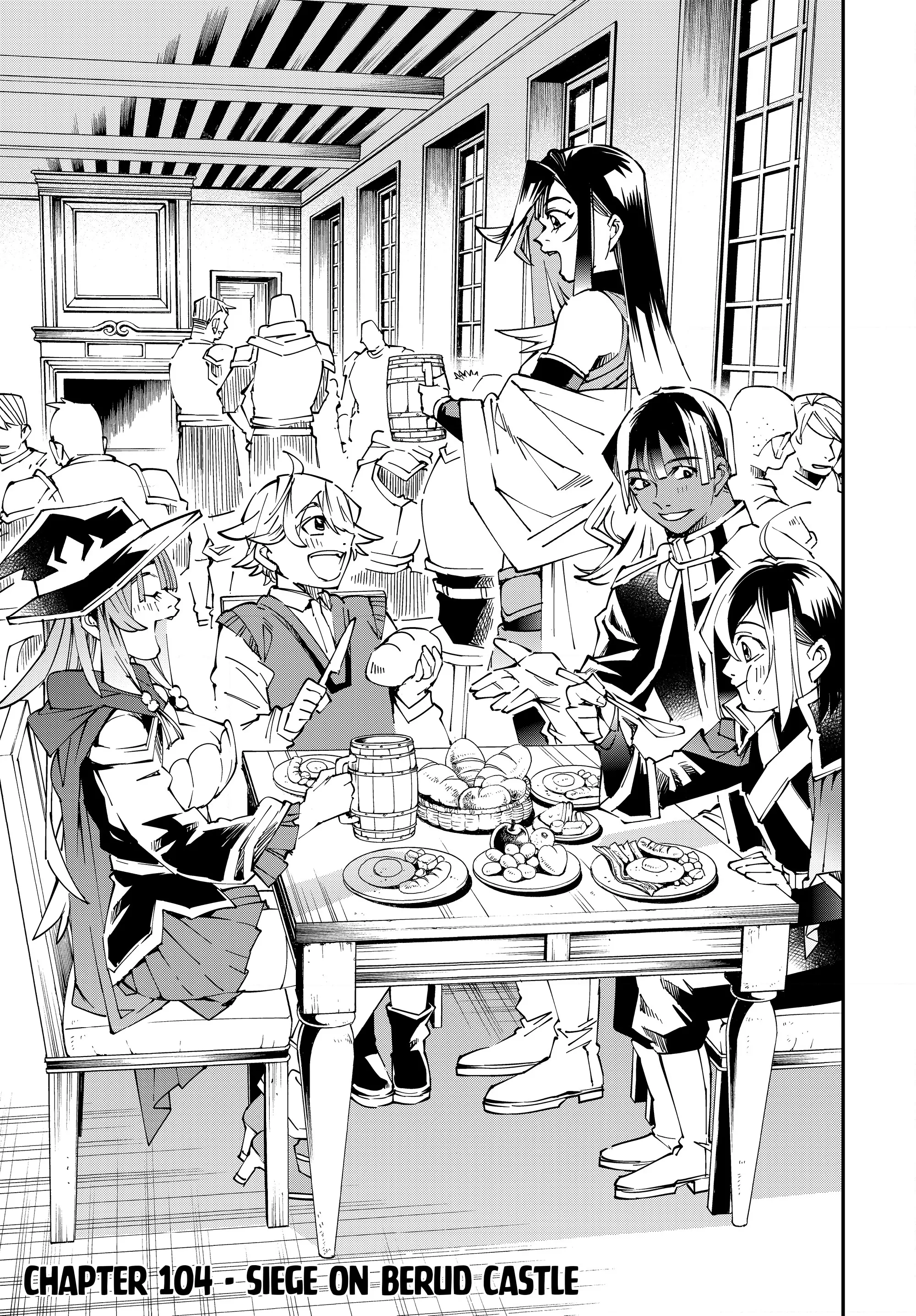 Tensei Kizoku, Kantei Skill de Nariagaru ~Jakushou Ryouchi o Uketsuida node, Yuushuu na Jinzai o Fuyashiteitara, Saikyou Ryouchi ni Natteta~ chapter 104 page 1