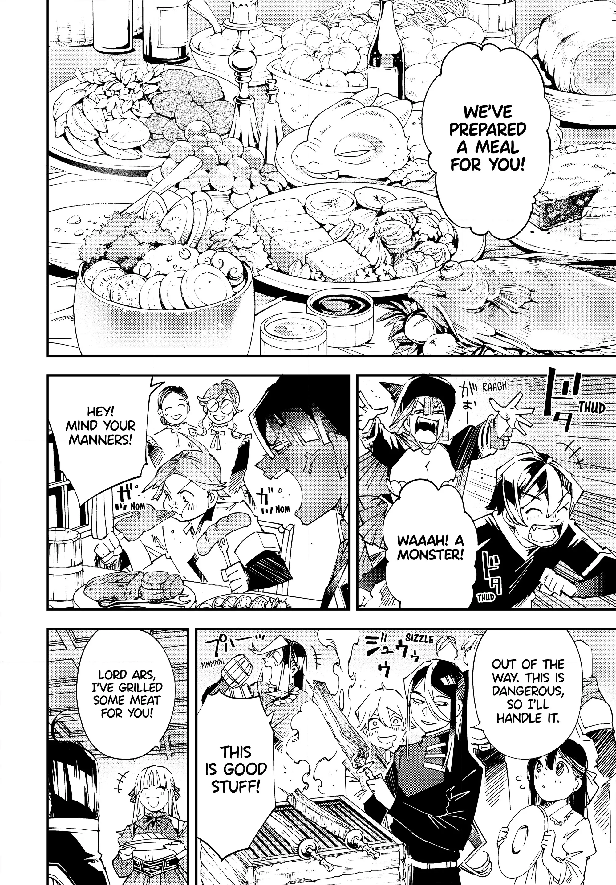 Tensei Kizoku, Kantei Skill de Nariagaru ~Jakushou Ryouchi o Uketsuida node, Yuushuu na Jinzai o Fuyashiteitara, Saikyou Ryouchi ni Natteta~ chapter 110 page 14