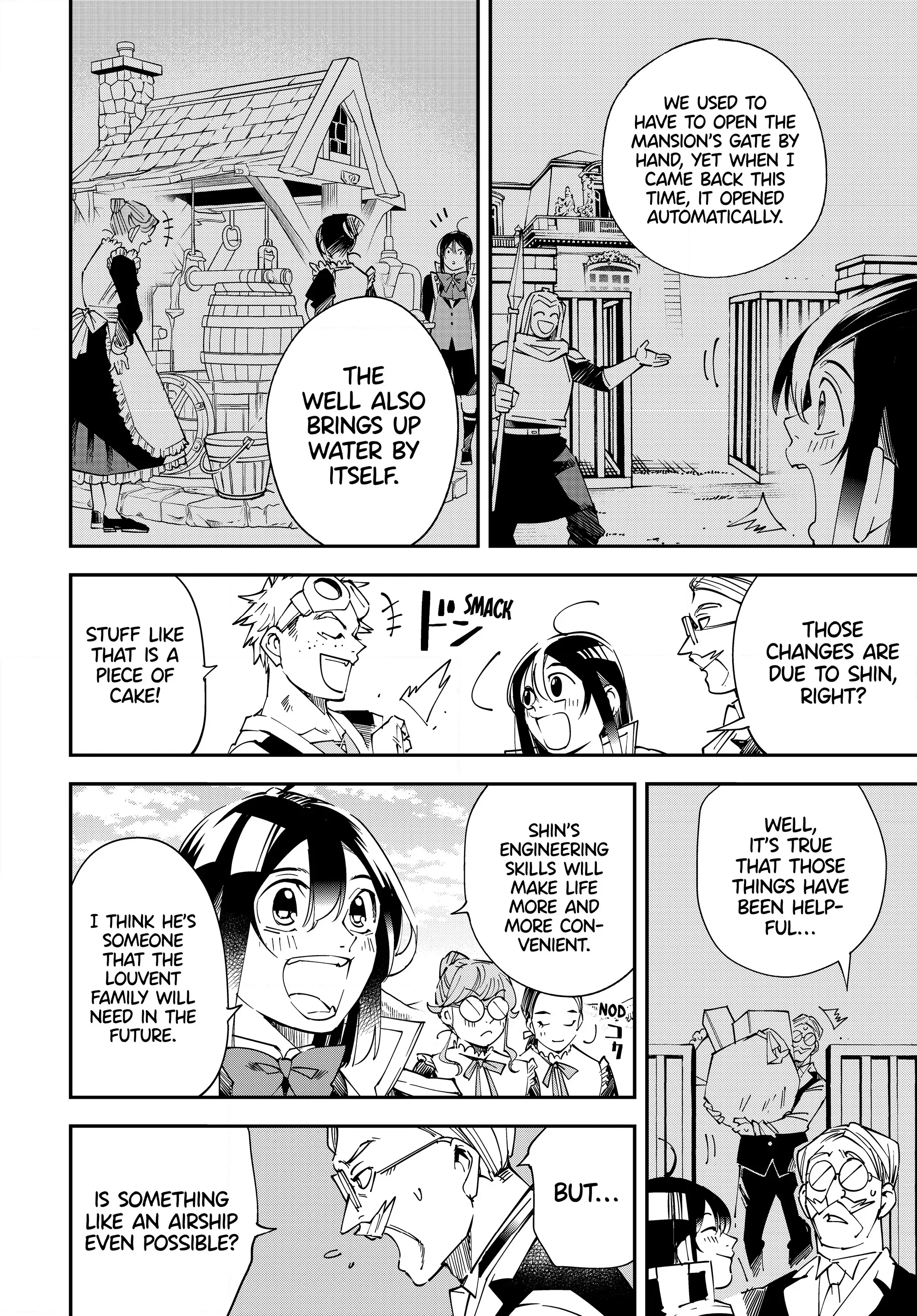 Tensei Kizoku, Kantei Skill de Nariagaru ~Jakushou Ryouchi o Uketsuida node, Yuushuu na Jinzai o Fuyashiteitara, Saikyou Ryouchi ni Natteta~ chapter 111 page 8