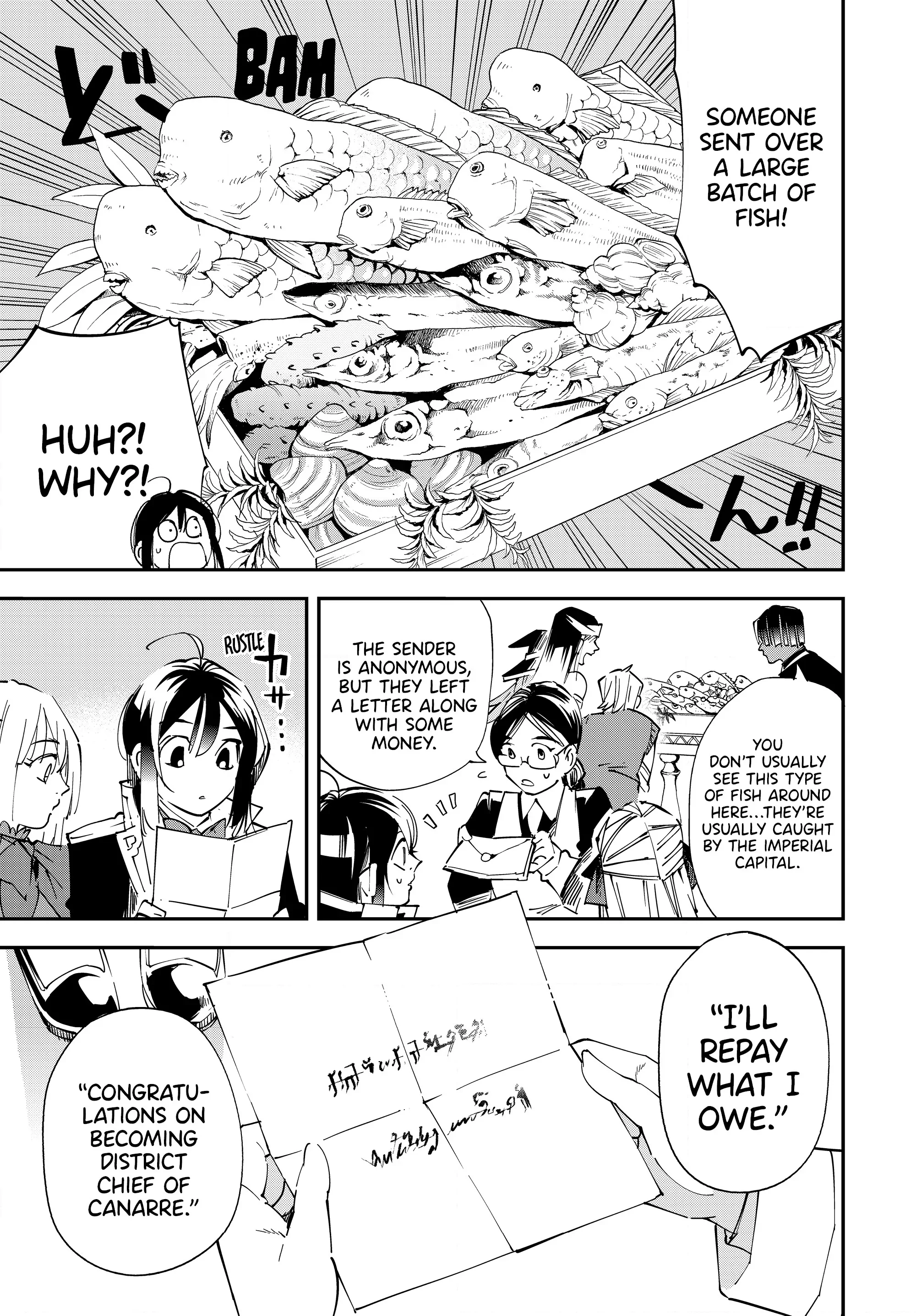 Tensei Kizoku, Kantei Skill de Nariagaru ~Jakushou Ryouchi o Uketsuida node, Yuushuu na Jinzai o Fuyashiteitara, Saikyou Ryouchi ni Natteta~ chapter 112 page 23