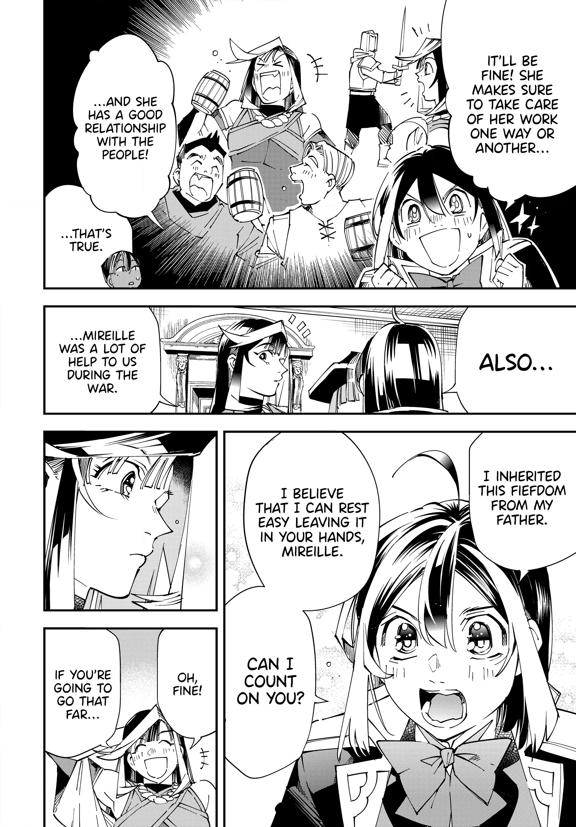 Tensei Kizoku, Kantei Skill de Nariagaru ~Jakushou Ryouchi o Uketsuida node, Yuushuu na Jinzai o Fuyashiteitara, Saikyou Ryouchi ni Natteta~ chapter 112 page 4