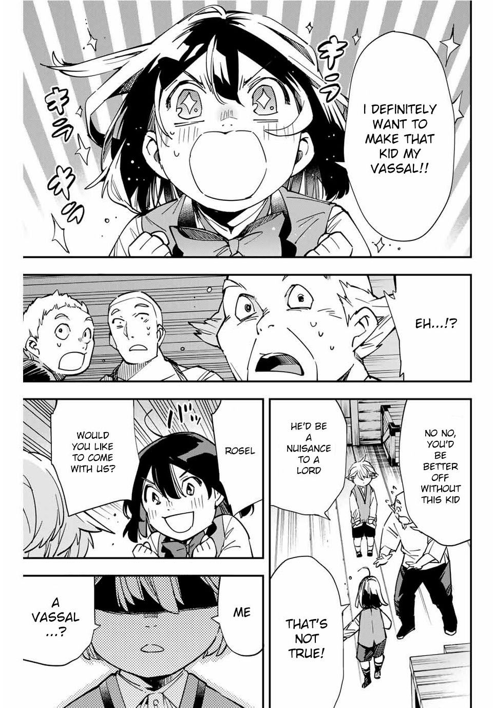 Tensei Kizoku, Kantei Skill de Nariagaru ~Jakushou Ryouchi o Uketsuida node, Yuushuu na Jinzai o Fuyashiteitara, Saikyou Ryouchi ni Natteta~ chapter 12 page 19