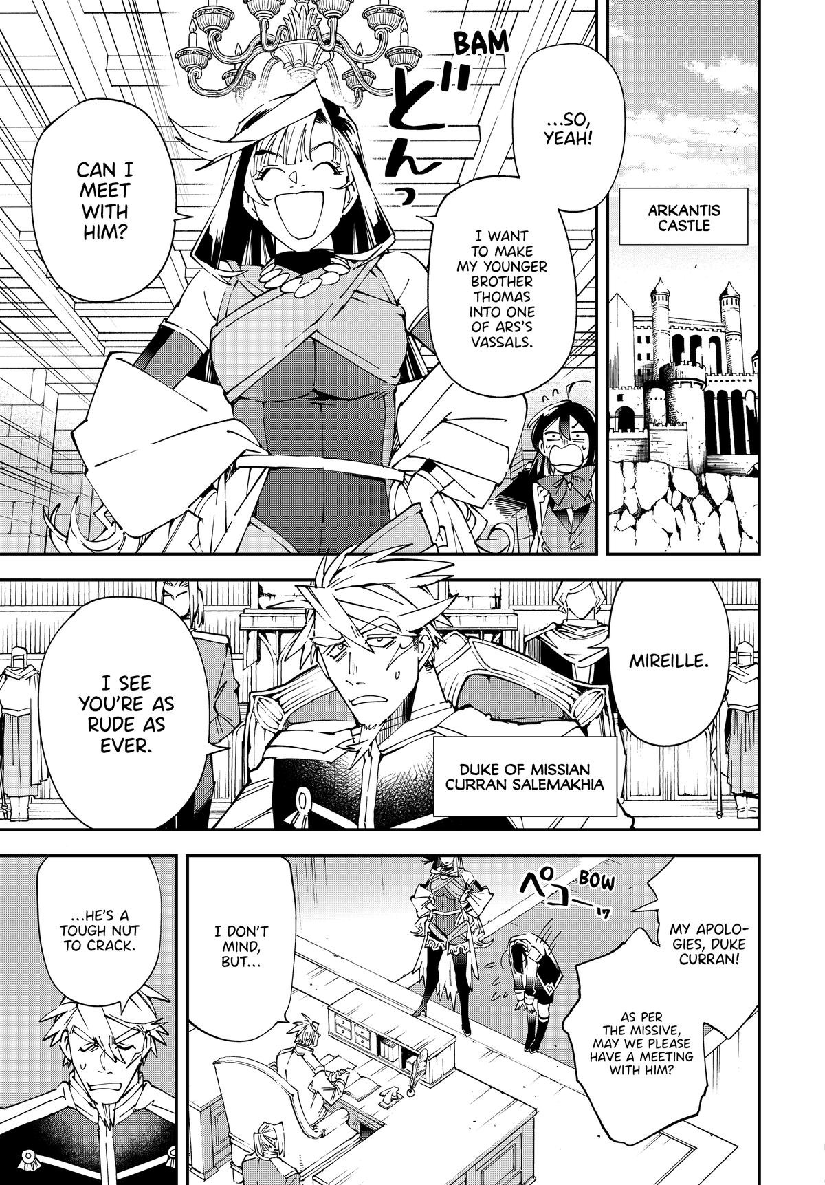 Tensei Kizoku, Kantei Skill de Nariagaru ~Jakushou Ryouchi o Uketsuida node, Yuushuu na Jinzai o Fuyashiteitara, Saikyou Ryouchi ni Natteta~ chapter 139 page 3