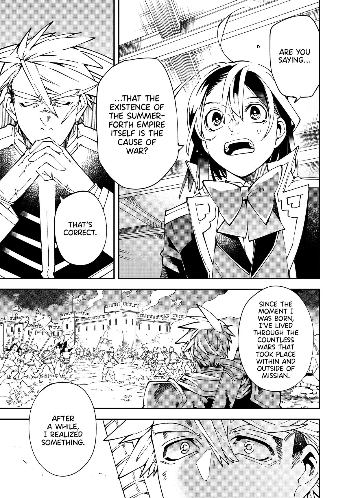 Tensei Kizoku, Kantei Skill de Nariagaru ~Jakushou Ryouchi o Uketsuida node, Yuushuu na Jinzai o Fuyashiteitara, Saikyou Ryouchi ni Natteta~ chapter 140 page 5