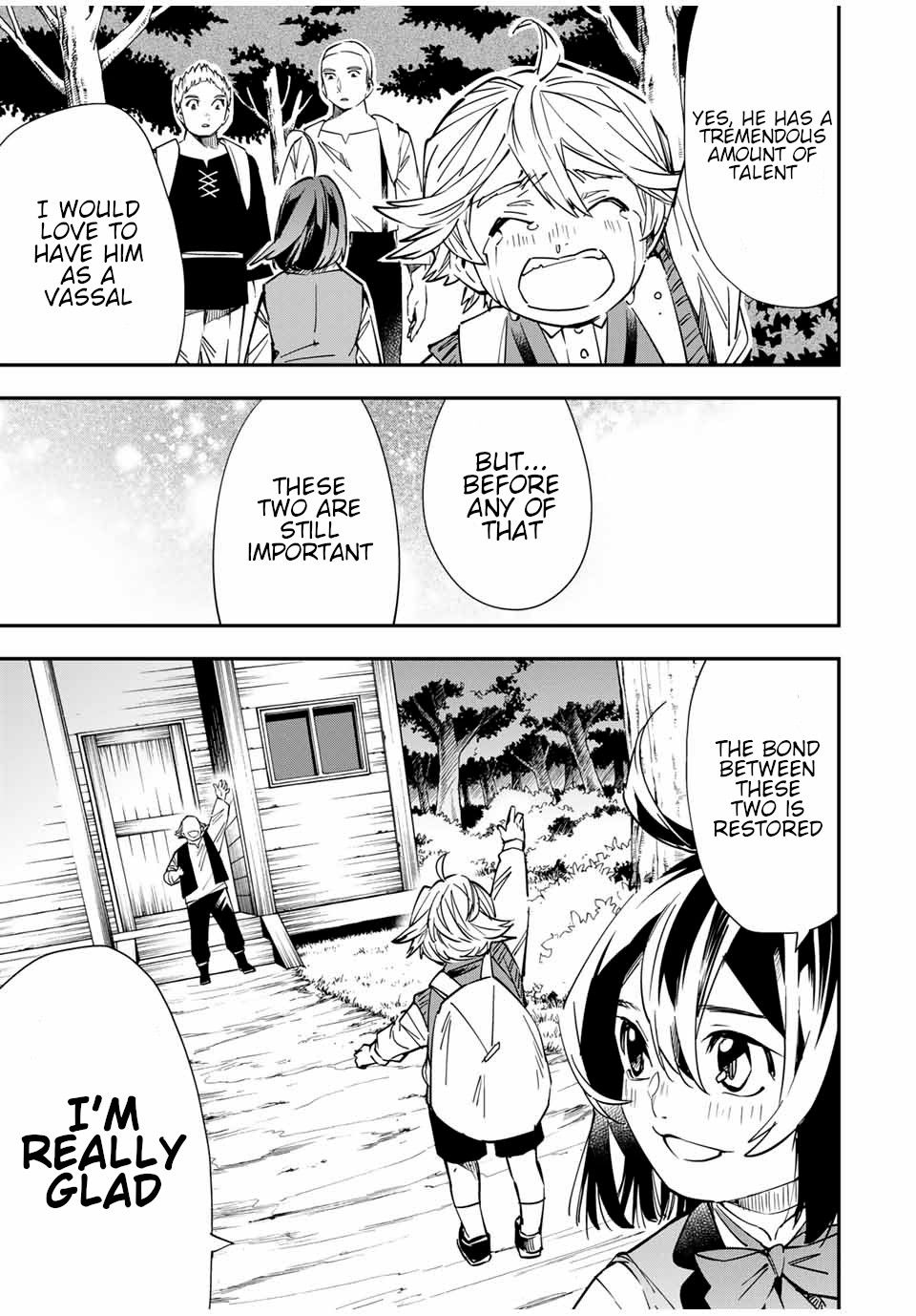 Tensei Kizoku, Kantei Skill de Nariagaru ~Jakushou Ryouchi o Uketsuida node, Yuushuu na Jinzai o Fuyashiteitara, Saikyou Ryouchi ni Natteta~ chapter 17 page 17