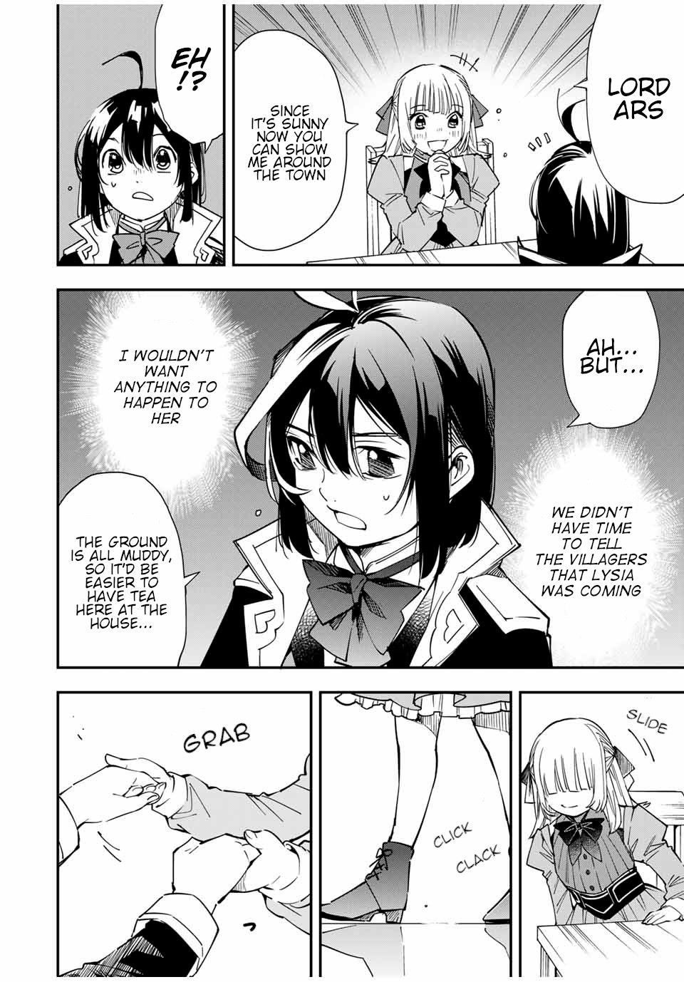 Tensei Kizoku, Kantei Skill de Nariagaru ~Jakushou Ryouchi o Uketsuida node, Yuushuu na Jinzai o Fuyashiteitara, Saikyou Ryouchi ni Natteta~ chapter 19 page 14