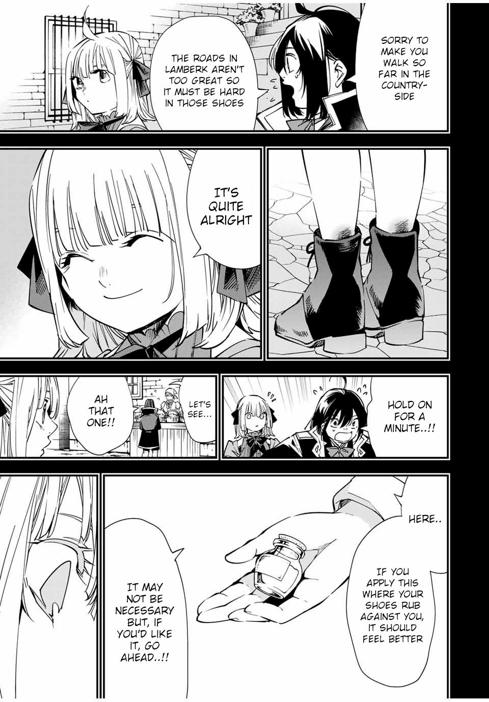 Tensei Kizoku, Kantei Skill de Nariagaru ~Jakushou Ryouchi o Uketsuida node, Yuushuu na Jinzai o Fuyashiteitara, Saikyou Ryouchi ni Natteta~ chapter 22 page 13