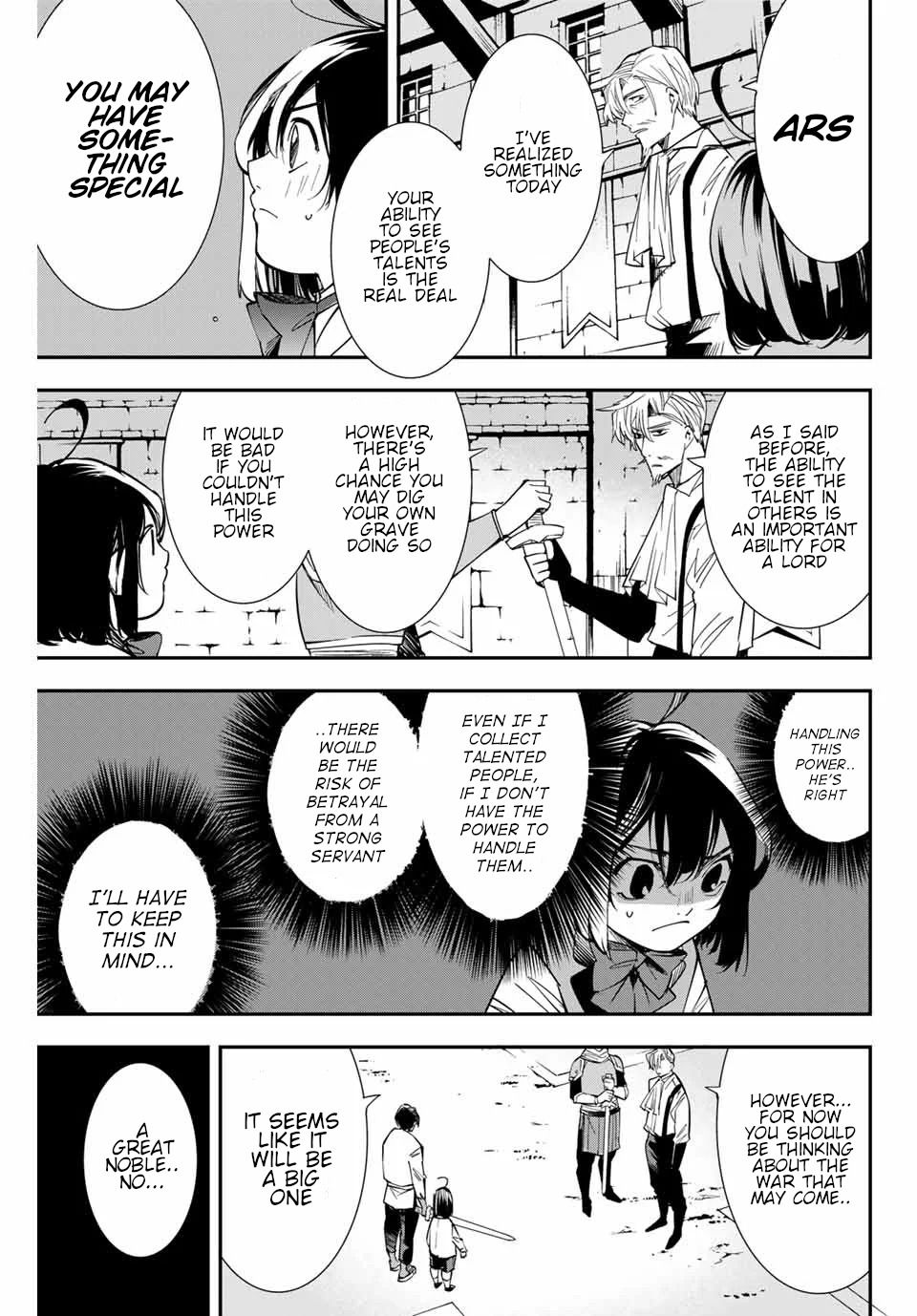 Tensei Kizoku, Kantei Skill de Nariagaru ~Jakushou Ryouchi o Uketsuida node, Yuushuu na Jinzai o Fuyashiteitara, Saikyou Ryouchi ni Natteta~ chapter 3 page 11