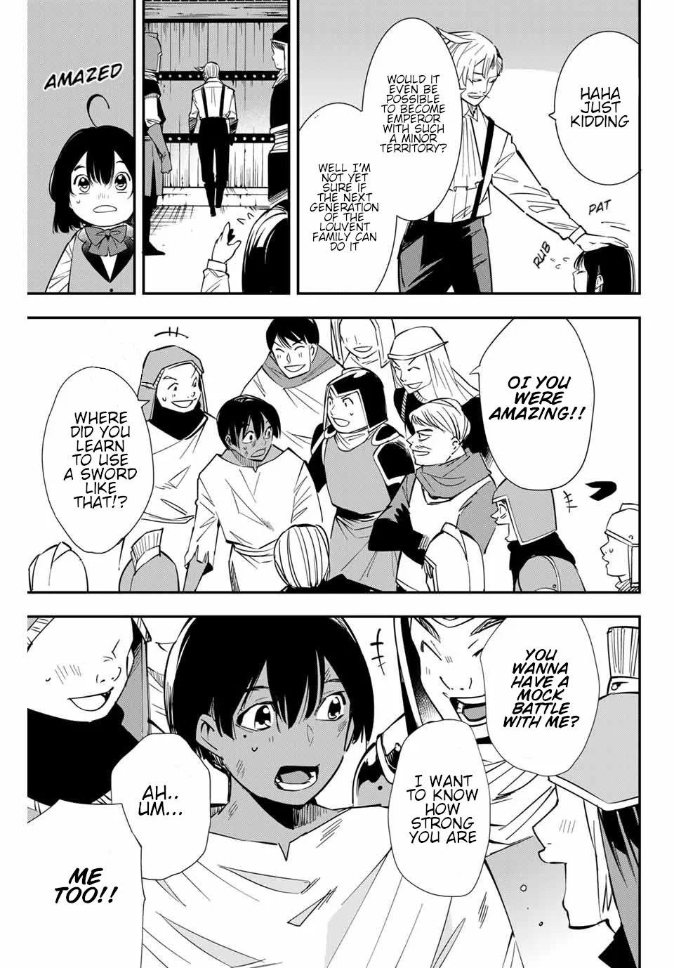 Tensei Kizoku, Kantei Skill de Nariagaru ~Jakushou Ryouchi o Uketsuida node, Yuushuu na Jinzai o Fuyashiteitara, Saikyou Ryouchi ni Natteta~ chapter 3 page 13