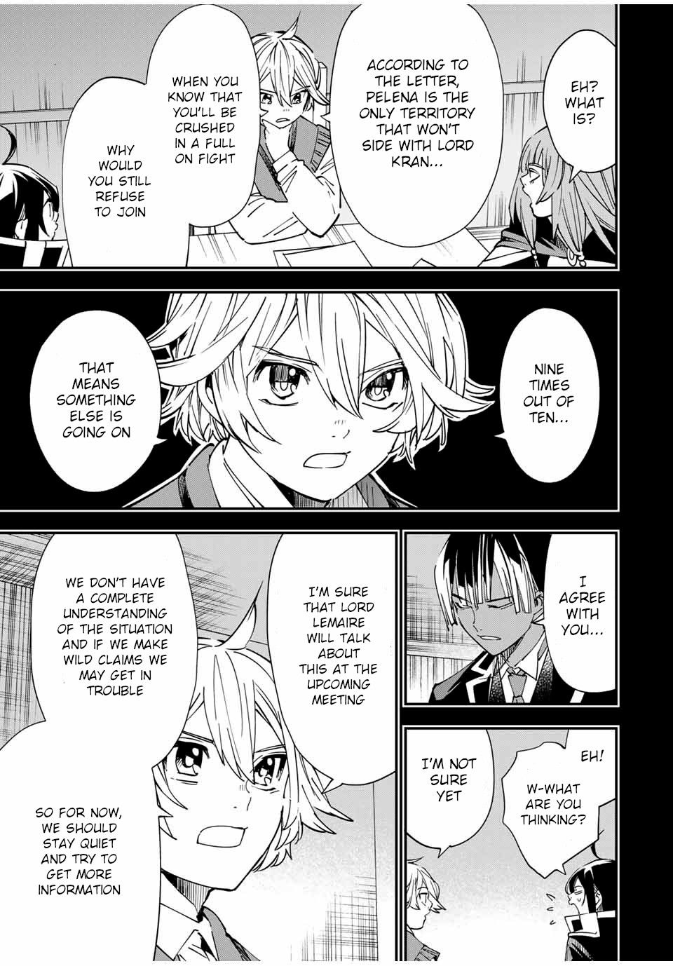 Tensei Kizoku, Kantei Skill de Nariagaru ~Jakushou Ryouchi o Uketsuida node, Yuushuu na Jinzai o Fuyashiteitara, Saikyou Ryouchi ni Natteta~ chapter 33 page 13