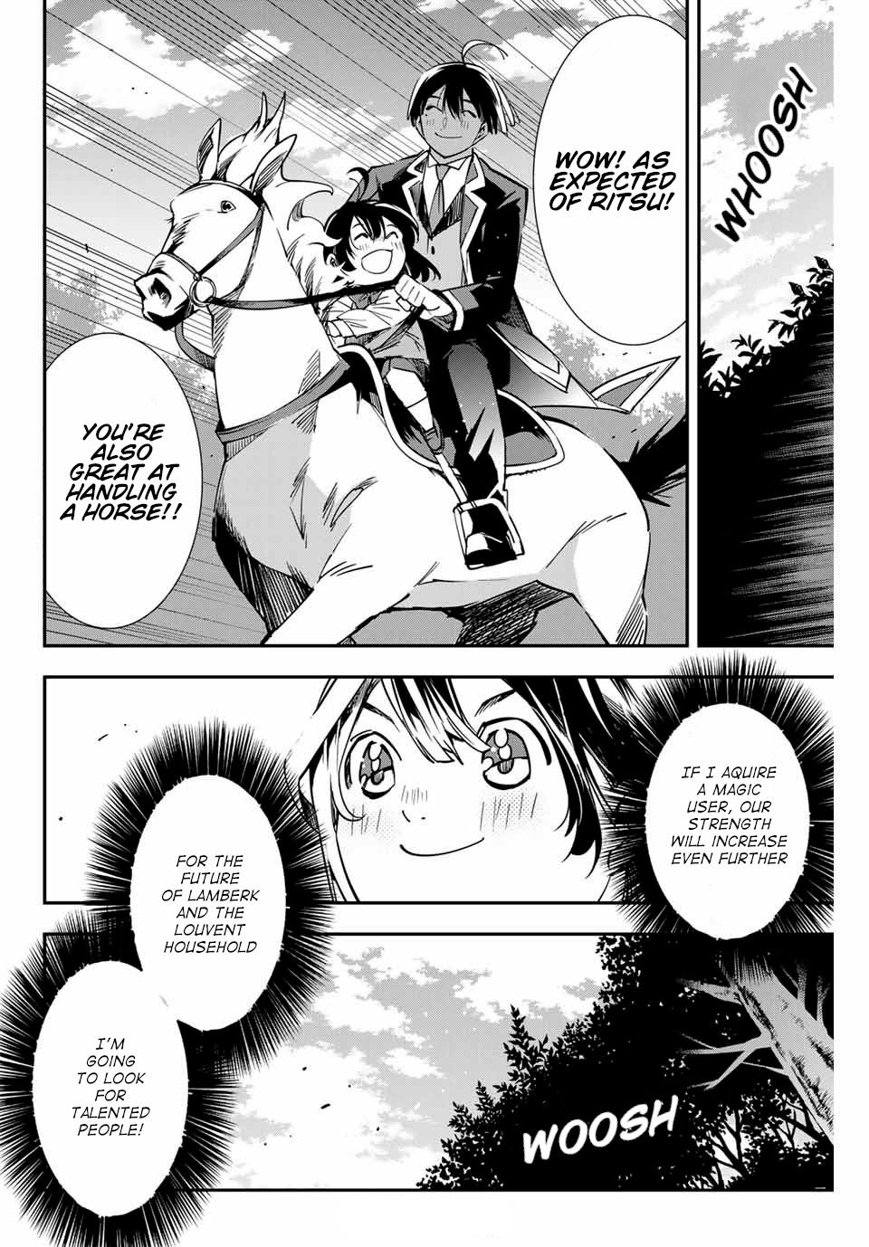 Tensei Kizoku, Kantei Skill de Nariagaru ~Jakushou Ryouchi o Uketsuida node, Yuushuu na Jinzai o Fuyashiteitara, Saikyou Ryouchi ni Natteta~ chapter 4 page 14