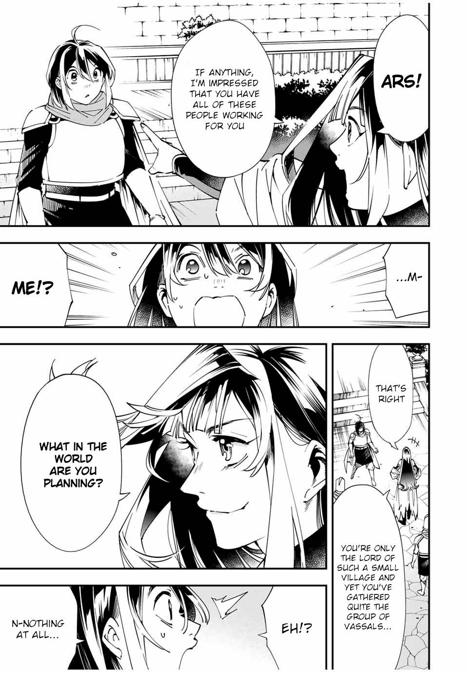 Tensei Kizoku, Kantei Skill de Nariagaru ~Jakushou Ryouchi o Uketsuida node, Yuushuu na Jinzai o Fuyashiteitara, Saikyou Ryouchi ni Natteta~ chapter 47 page 15