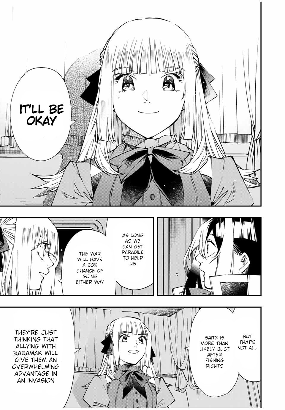 Tensei Kizoku, Kantei Skill de Nariagaru ~Jakushou Ryouchi o Uketsuida node, Yuushuu na Jinzai o Fuyashiteitara, Saikyou Ryouchi ni Natteta~ chapter 54 page 15