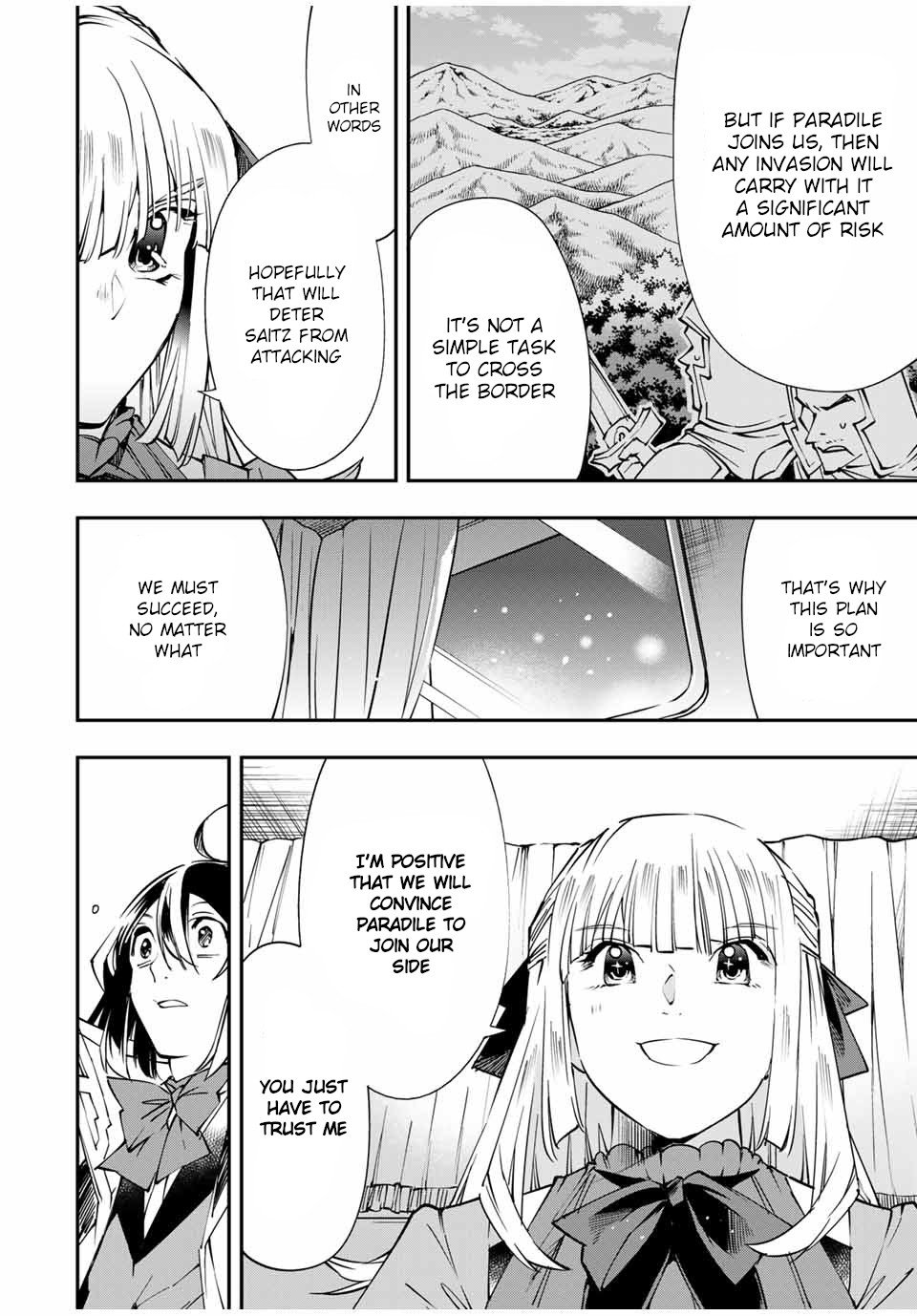 Tensei Kizoku, Kantei Skill de Nariagaru ~Jakushou Ryouchi o Uketsuida node, Yuushuu na Jinzai o Fuyashiteitara, Saikyou Ryouchi ni Natteta~ chapter 54 page 16