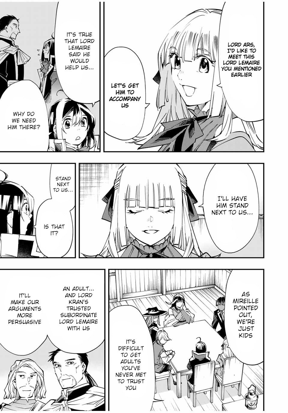 Tensei Kizoku, Kantei Skill de Nariagaru ~Jakushou Ryouchi o Uketsuida node, Yuushuu na Jinzai o Fuyashiteitara, Saikyou Ryouchi ni Natteta~ chapter 54 page 7