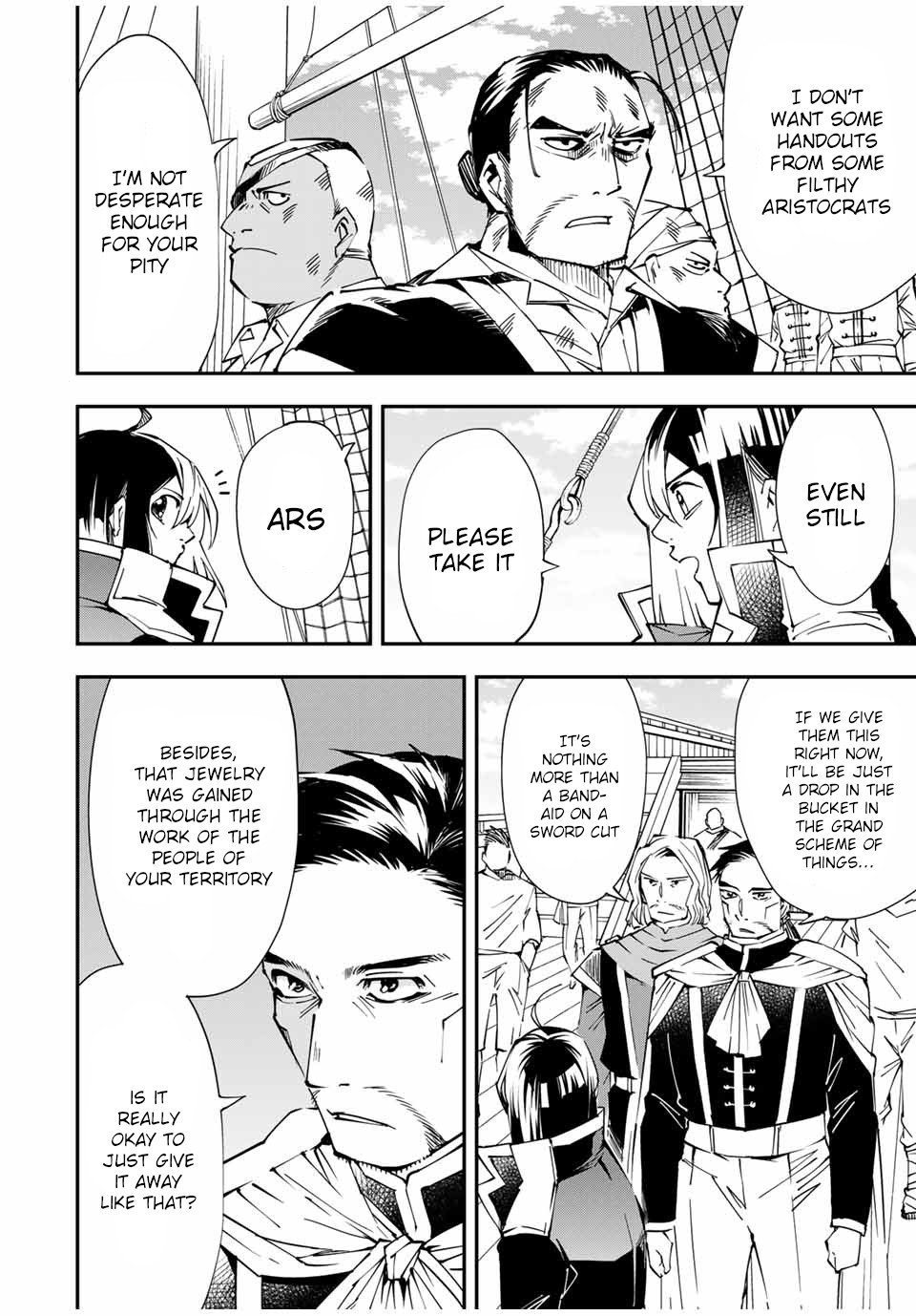 Tensei Kizoku, Kantei Skill de Nariagaru ~Jakushou Ryouchi o Uketsuida node, Yuushuu na Jinzai o Fuyashiteitara, Saikyou Ryouchi ni Natteta~ chapter 56 page 18