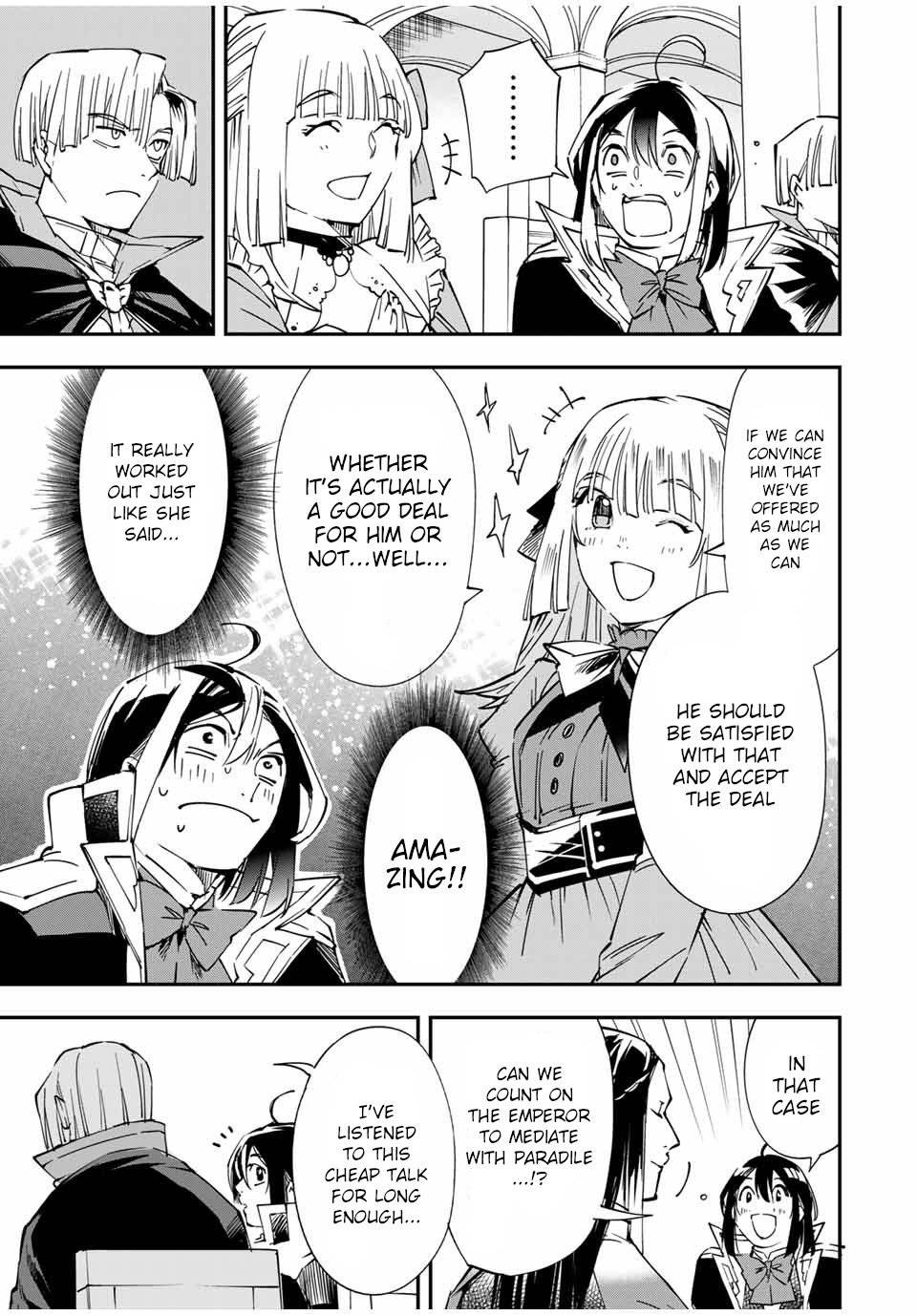 Tensei Kizoku, Kantei Skill de Nariagaru ~Jakushou Ryouchi o Uketsuida node, Yuushuu na Jinzai o Fuyashiteitara, Saikyou Ryouchi ni Natteta~ chapter 57 page 17