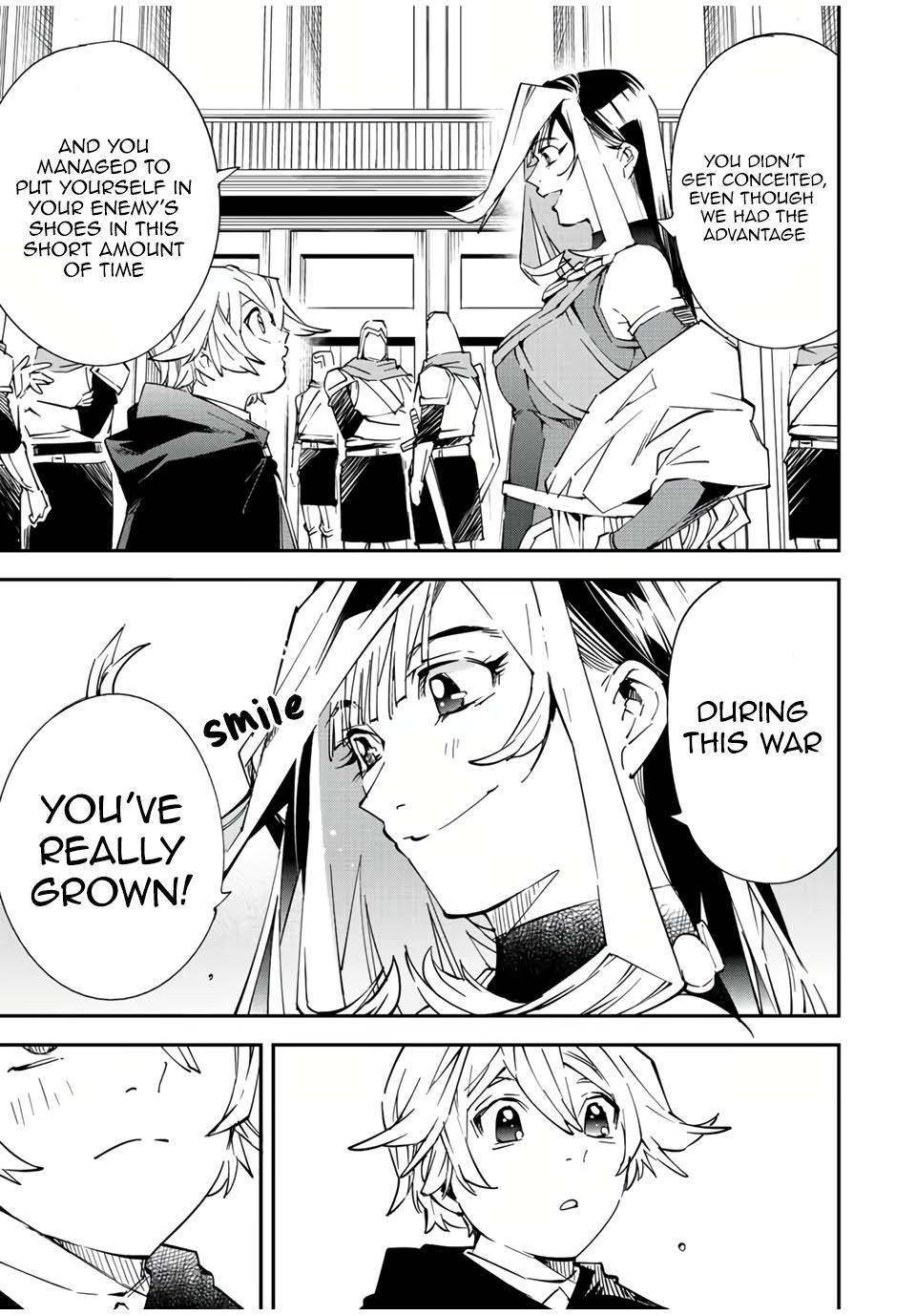 Tensei Kizoku, Kantei Skill de Nariagaru ~Jakushou Ryouchi o Uketsuida node, Yuushuu na Jinzai o Fuyashiteitara, Saikyou Ryouchi ni Natteta~ chapter 75 page 15