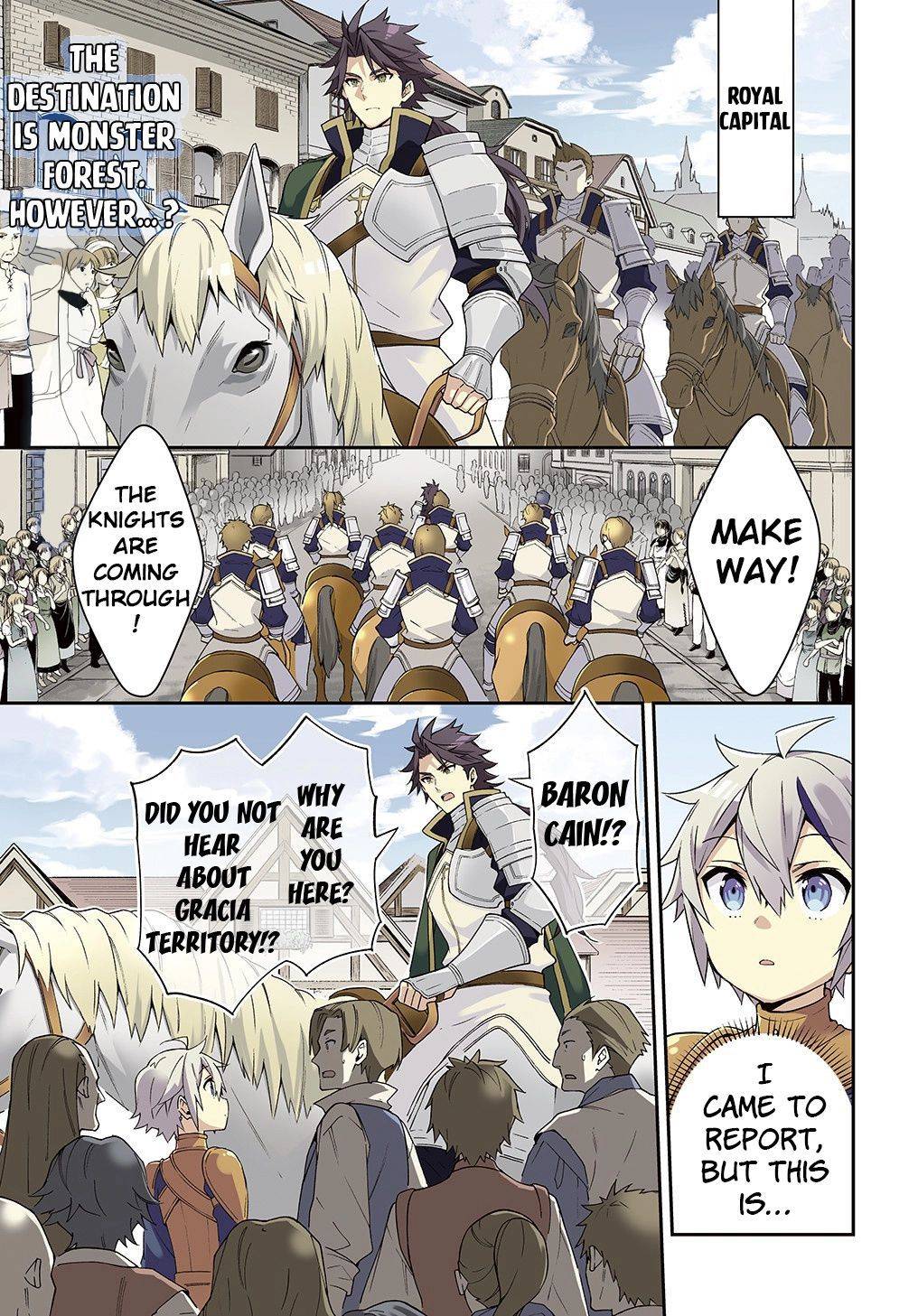 Tensei Kizoku no Isekai Boukenroku ~Jichou wo Shiranai Kamigami no Shito~ chapter 32 page 1