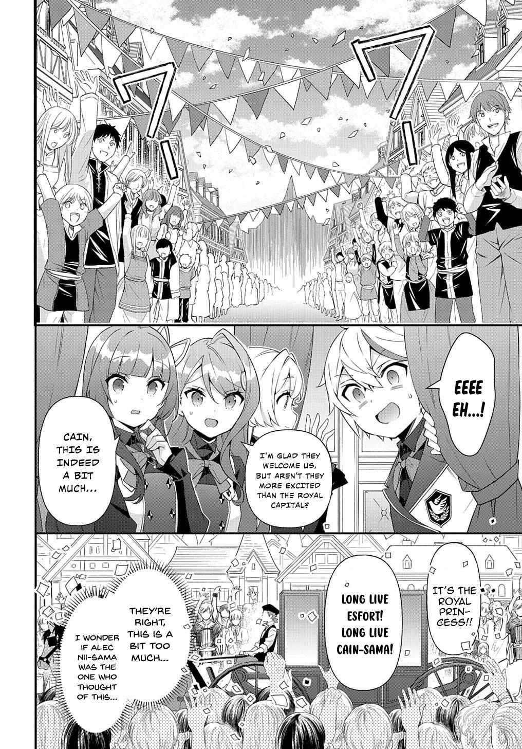 Tensei Kizoku no Isekai Boukenroku ~Jichou wo Shiranai Kamigami no Shito~ chapter 57 page 14