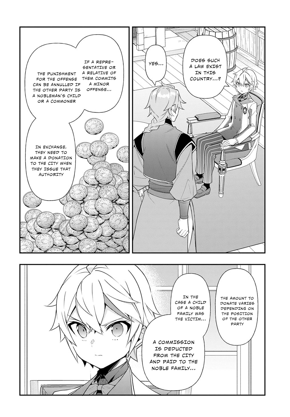 Tensei Kizoku no Isekai Boukenroku ~Jichou wo Shiranai Kamigami no Shito~ chapter 61 page 3