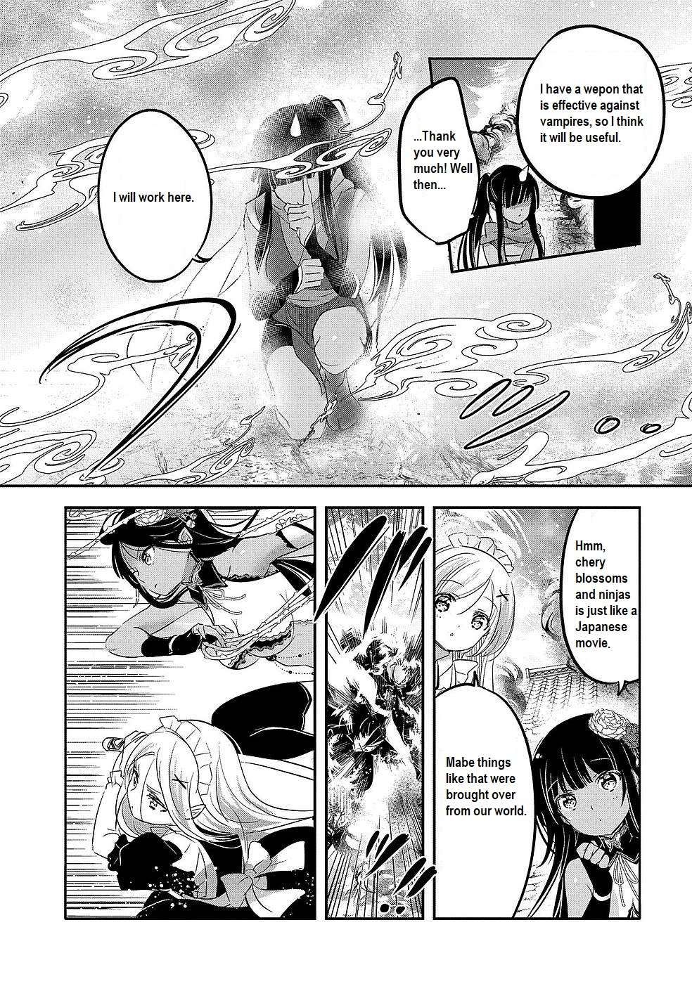 Tensei Kyuuketsuki-san wa Ohirune ga Shitai chapter 42 page 31