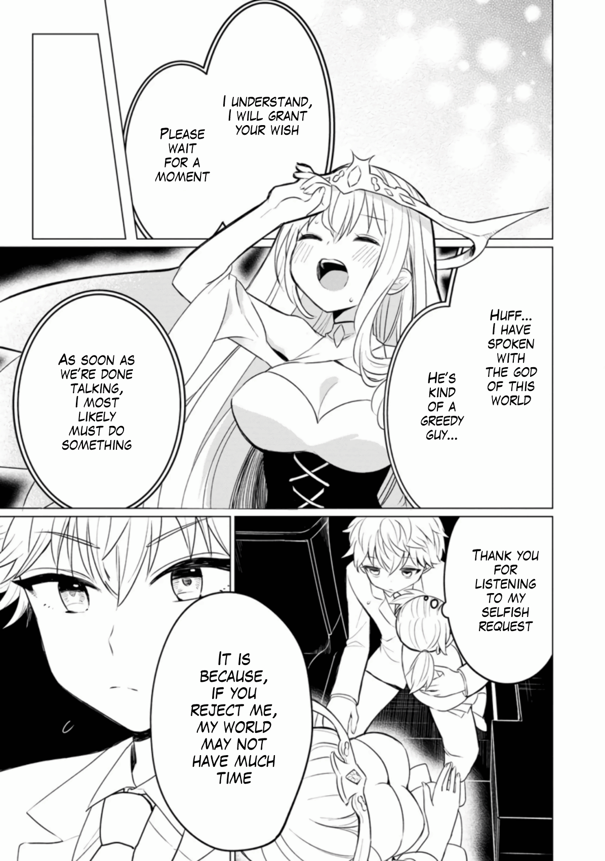 Tensei Saki ga Zannen Ouji Datta Ken: Ima wa Fukkin 1-kai mo Dekinai kedo Yasete Isekai Sukuimasu chapter 1 page 20