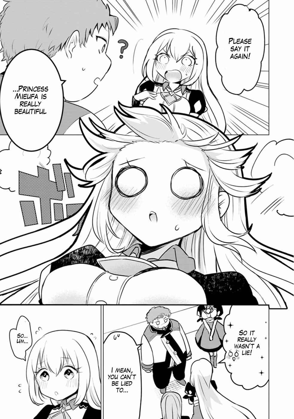 Tensei Saki ga Zannen Ouji Datta Ken: Ima wa Fukkin 1-kai mo Dekinai kedo Yasete Isekai Sukuimasu chapter 10 page 23