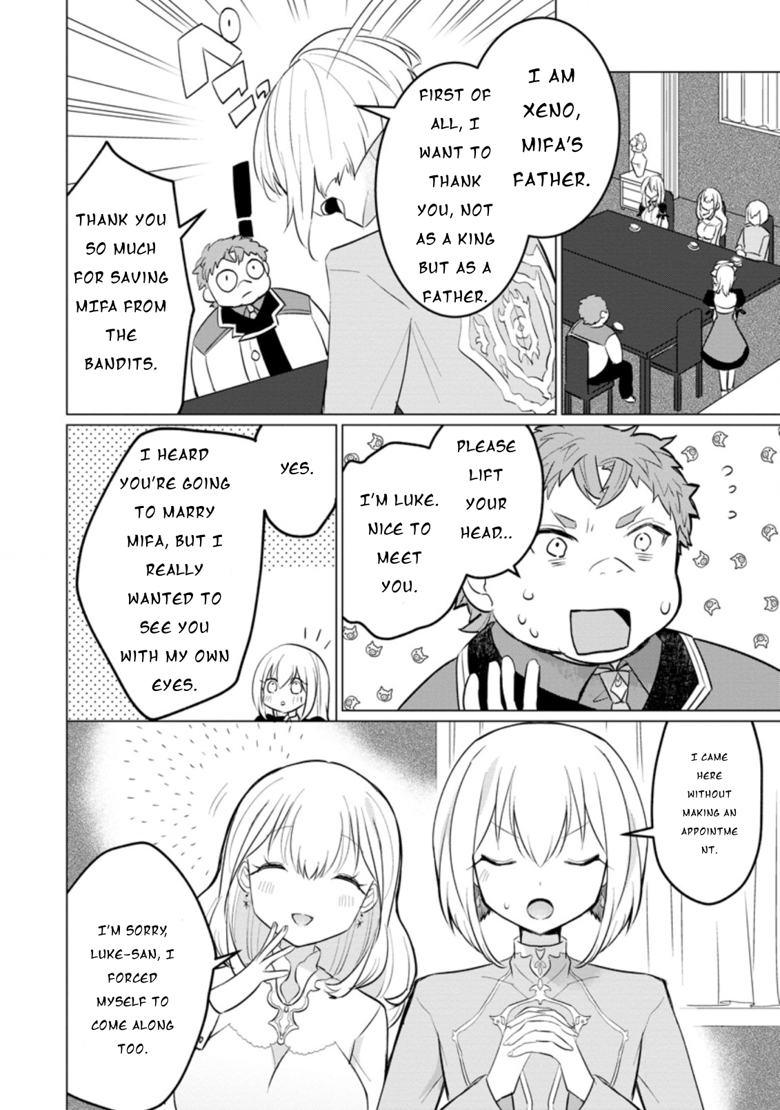 Tensei Saki ga Zannen Ouji Datta Ken: Ima wa Fukkin 1-kai mo Dekinai kedo Yasete Isekai Sukuimasu chapter 12 page 21