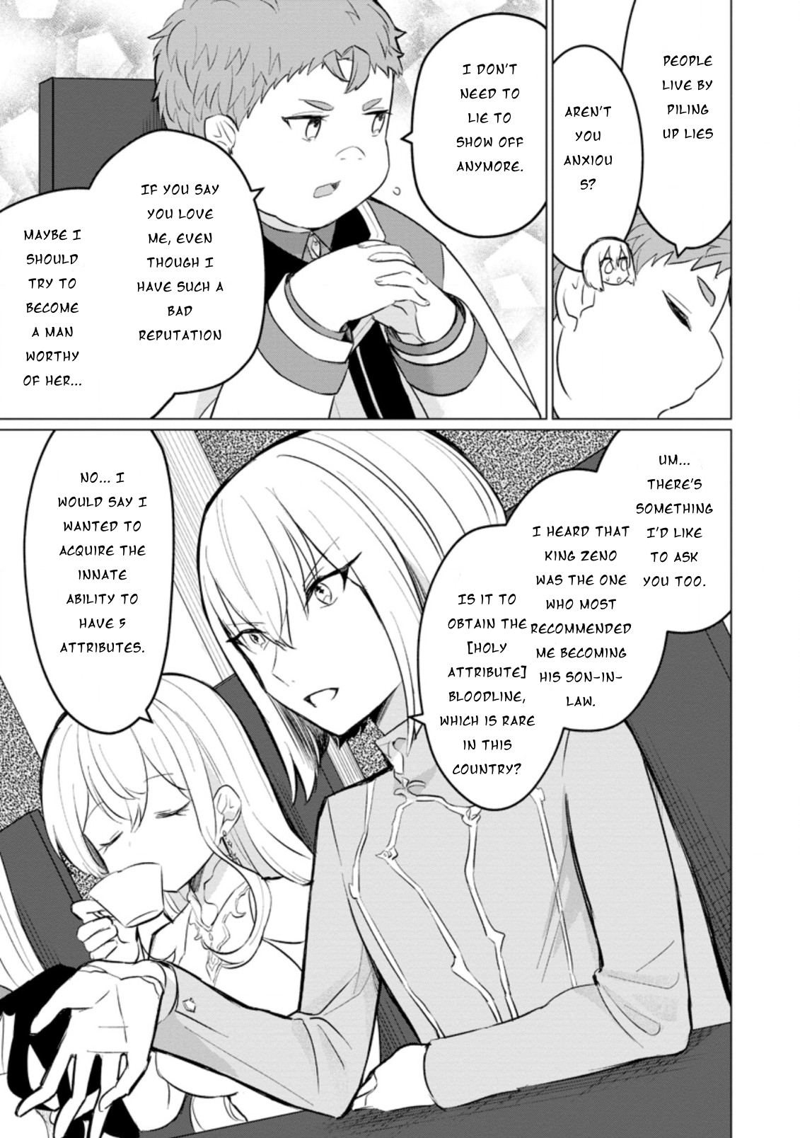 Tensei Saki ga Zannen Ouji Datta Ken: Ima wa Fukkin 1-kai mo Dekinai kedo Yasete Isekai Sukuimasu chapter 12 page 24