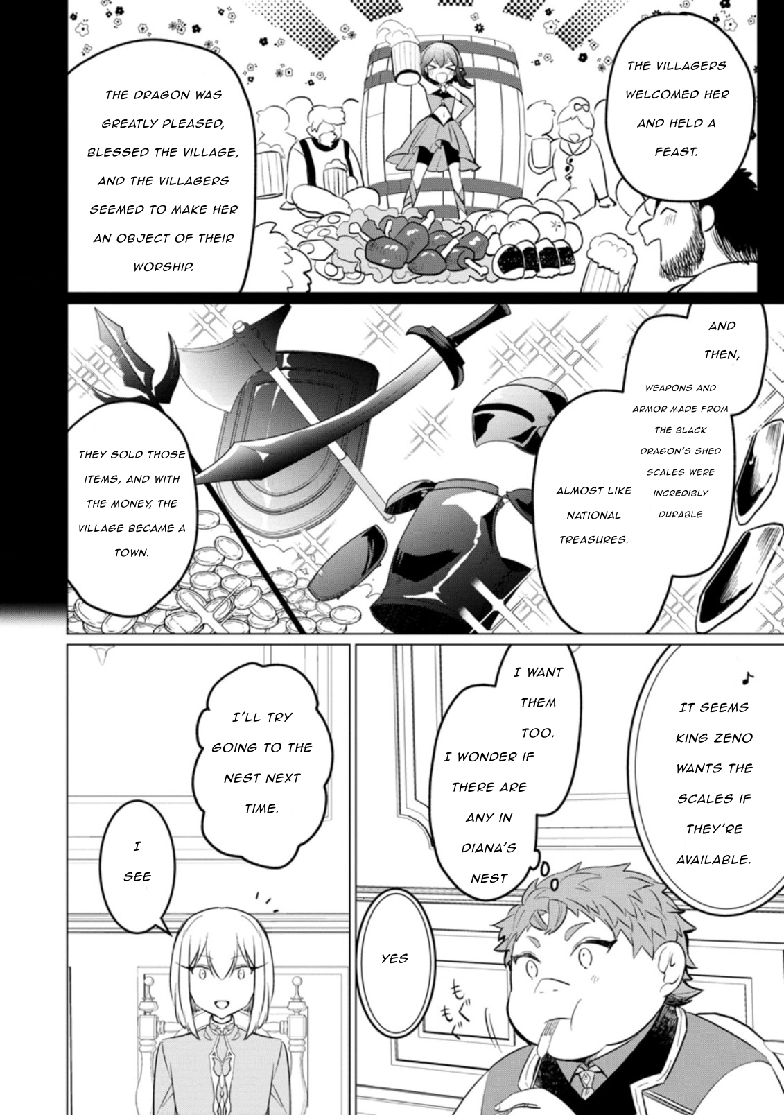 Tensei Saki ga Zannen Ouji Datta Ken: Ima wa Fukkin 1-kai mo Dekinai kedo Yasete Isekai Sukuimasu chapter 16 page 18