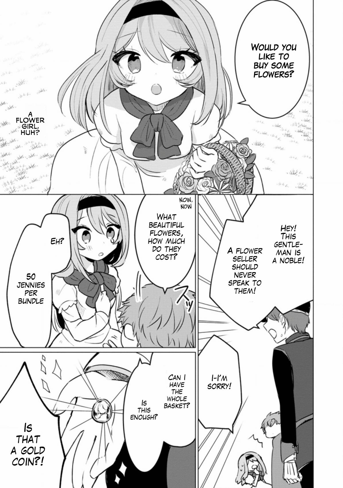 Tensei Saki ga Zannen Ouji Datta Ken: Ima wa Fukkin 1-kai mo Dekinai kedo Yasete Isekai Sukuimasu chapter 3 page 15