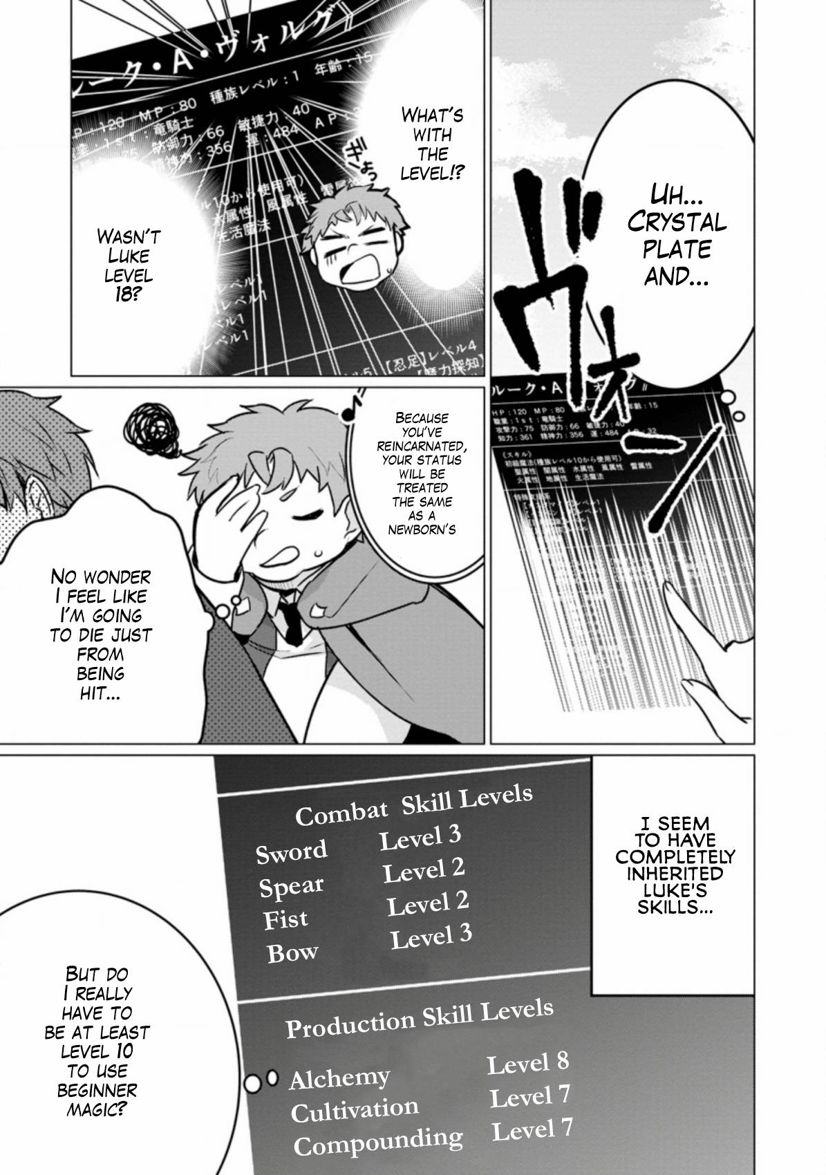 Tensei Saki ga Zannen Ouji Datta Ken: Ima wa Fukkin 1-kai mo Dekinai kedo Yasete Isekai Sukuimasu chapter 3 page 21