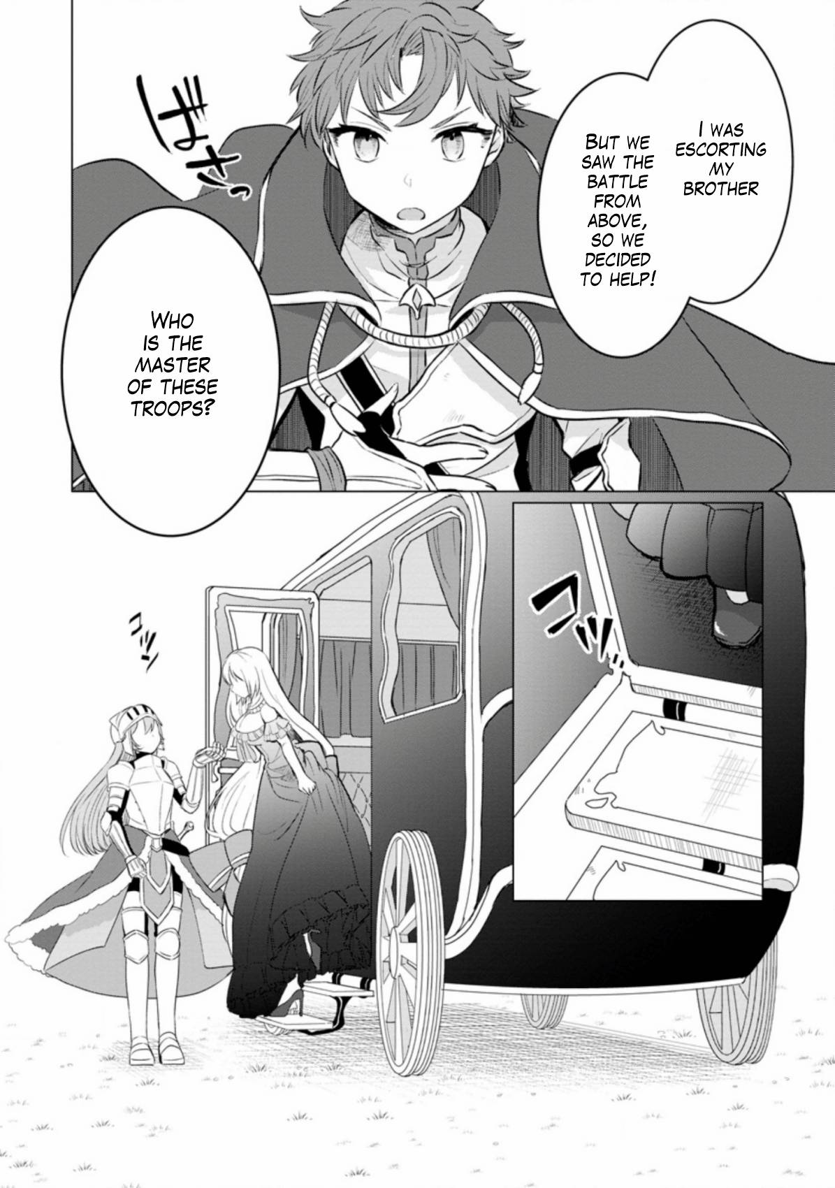 Tensei Saki ga Zannen Ouji Datta Ken: Ima wa Fukkin 1-kai mo Dekinai kedo Yasete Isekai Sukuimasu chapter 3 page 30