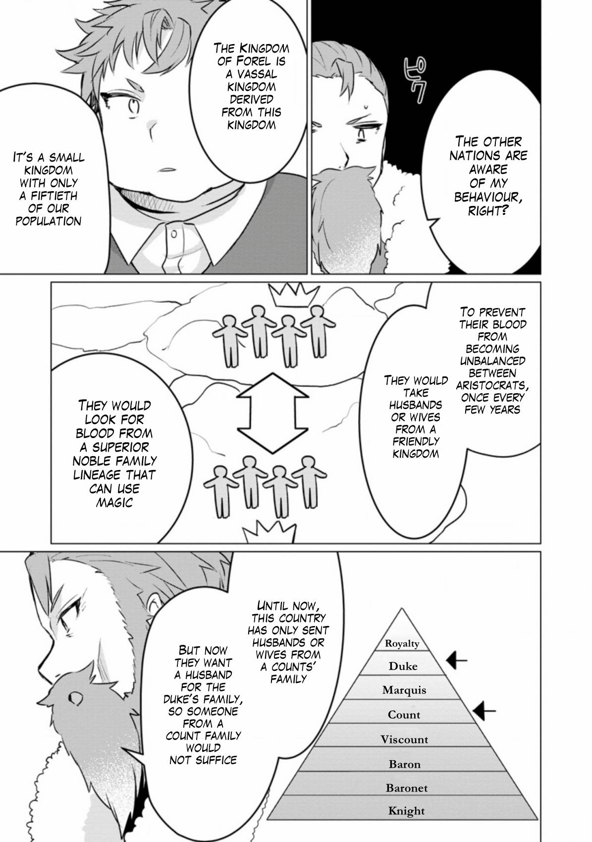 Tensei Saki ga Zannen Ouji Datta Ken: Ima wa Fukkin 1-kai mo Dekinai kedo Yasete Isekai Sukuimasu chapter 3 page 6