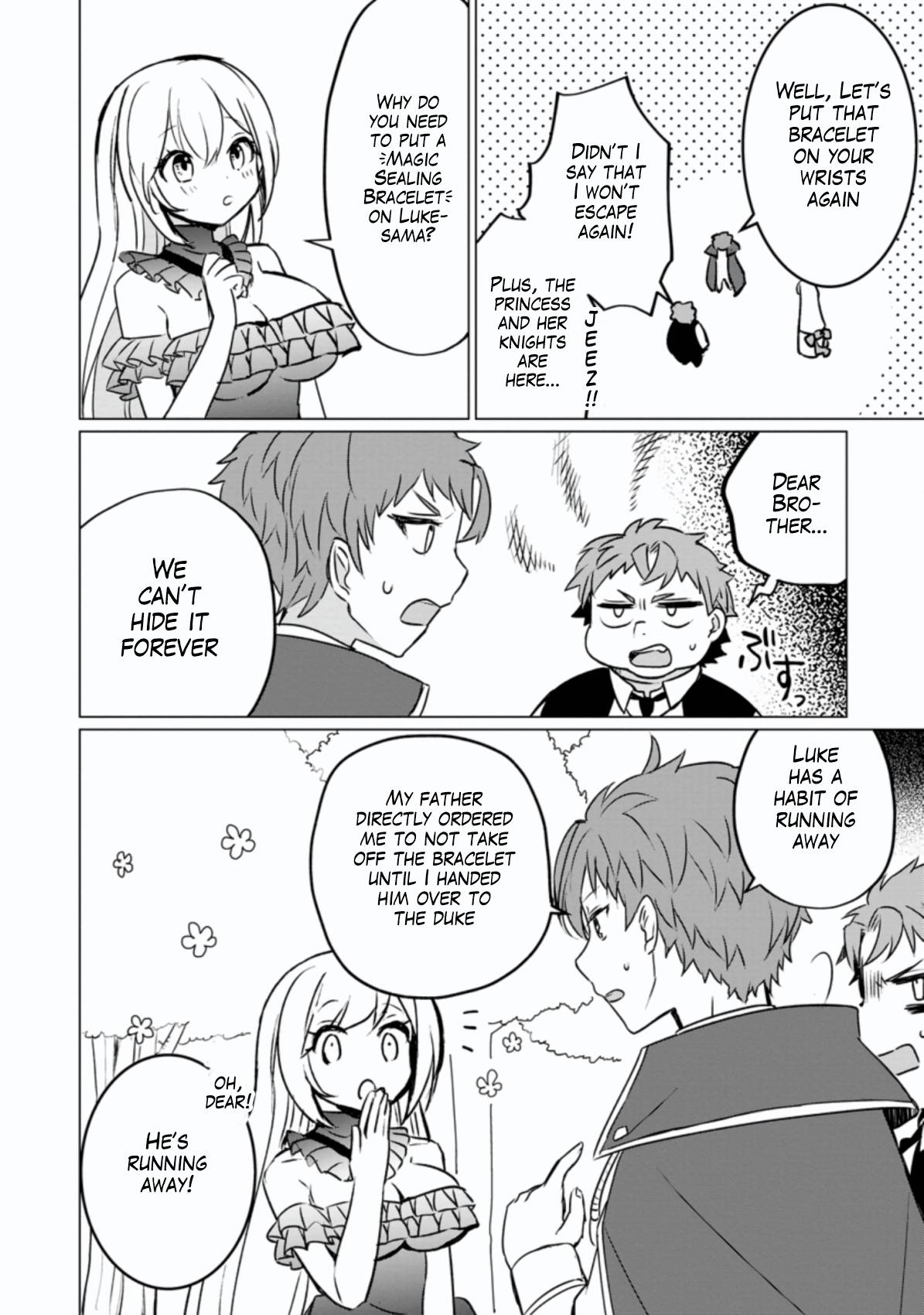 Tensei Saki ga Zannen Ouji Datta Ken: Ima wa Fukkin 1-kai mo Dekinai kedo Yasete Isekai Sukuimasu chapter 4 page 27