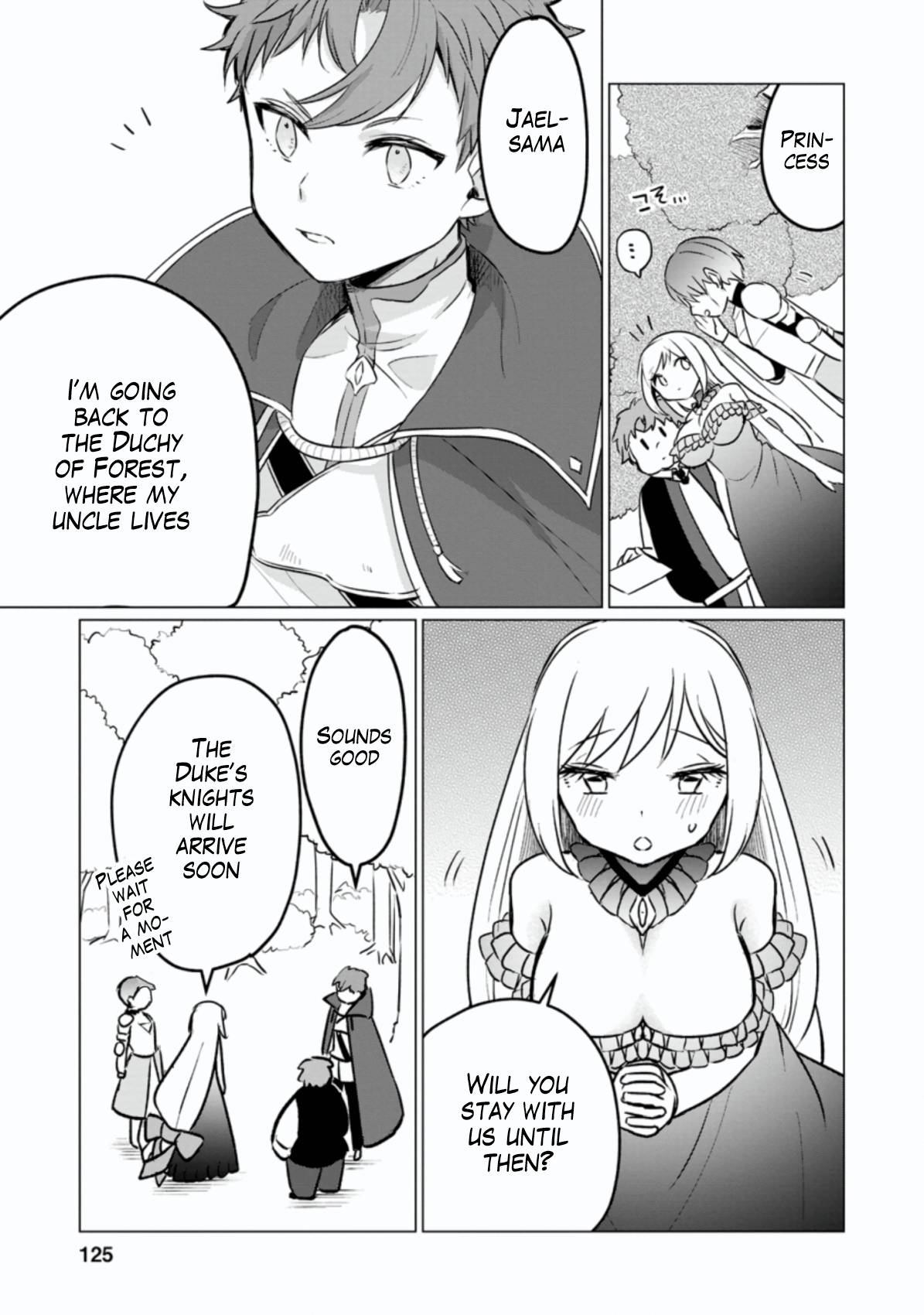 Tensei Saki ga Zannen Ouji Datta Ken: Ima wa Fukkin 1-kai mo Dekinai kedo Yasete Isekai Sukuimasu chapter 4 page 30