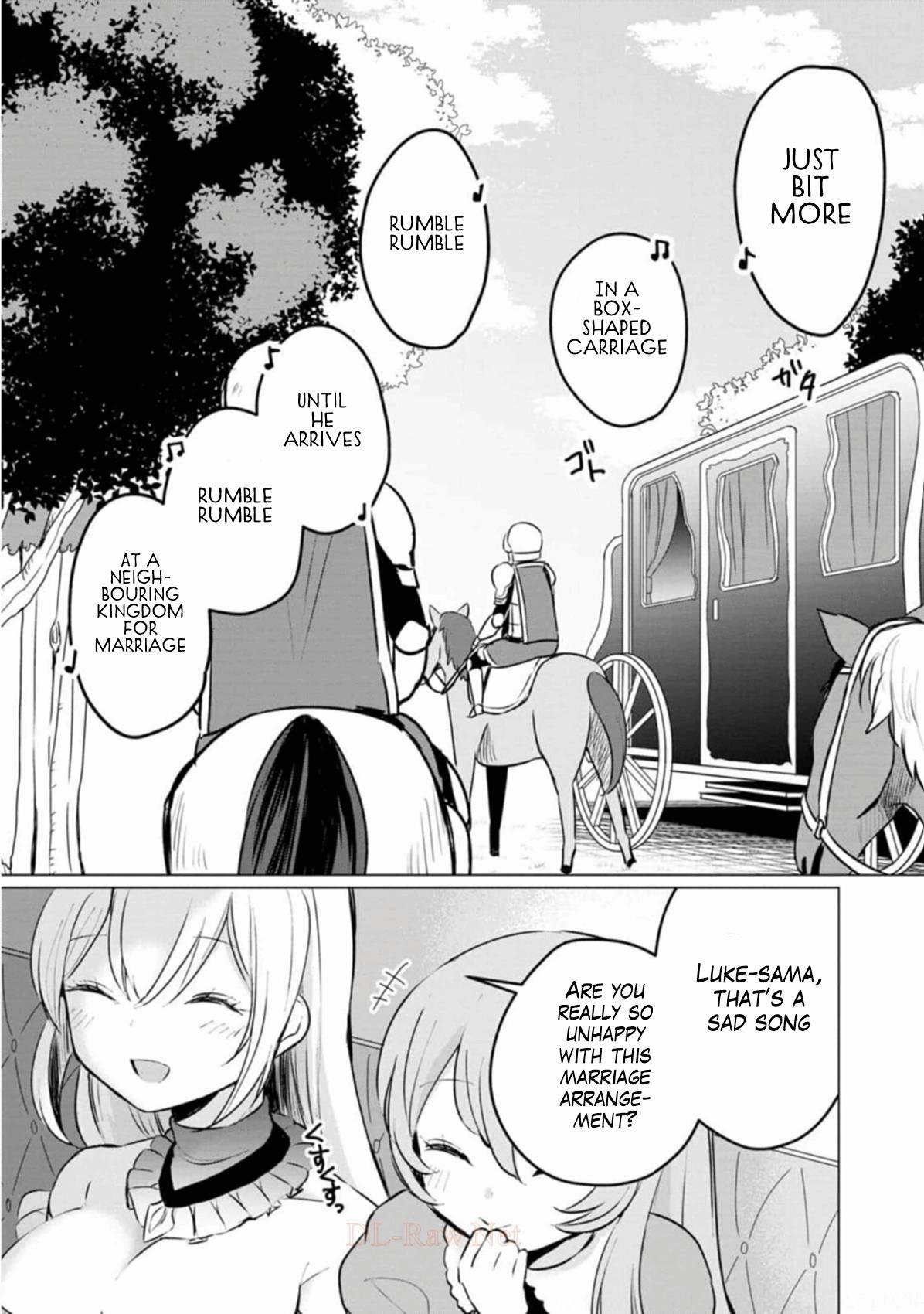 Tensei Saki ga Zannen Ouji Datta Ken: Ima wa Fukkin 1-kai mo Dekinai kedo Yasete Isekai Sukuimasu chapter 5 page 14