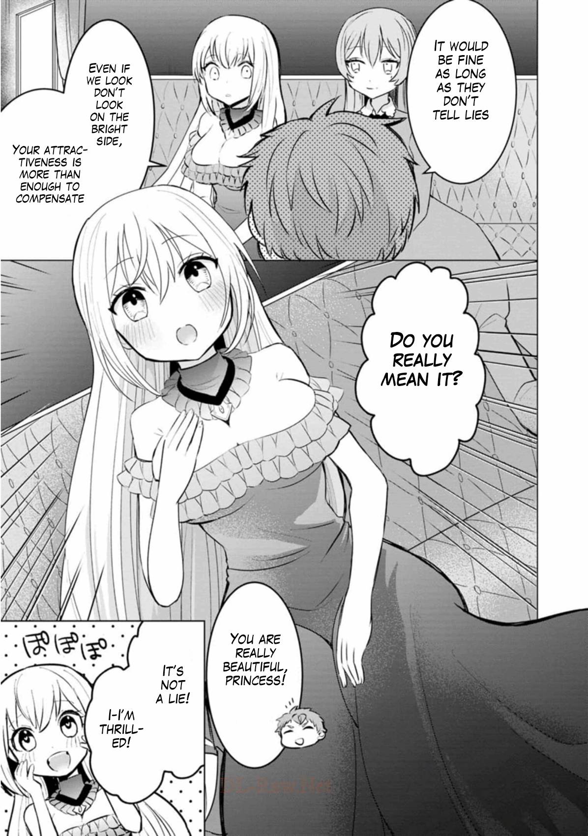 Tensei Saki ga Zannen Ouji Datta Ken: Ima wa Fukkin 1-kai mo Dekinai kedo Yasete Isekai Sukuimasu chapter 5 page 16