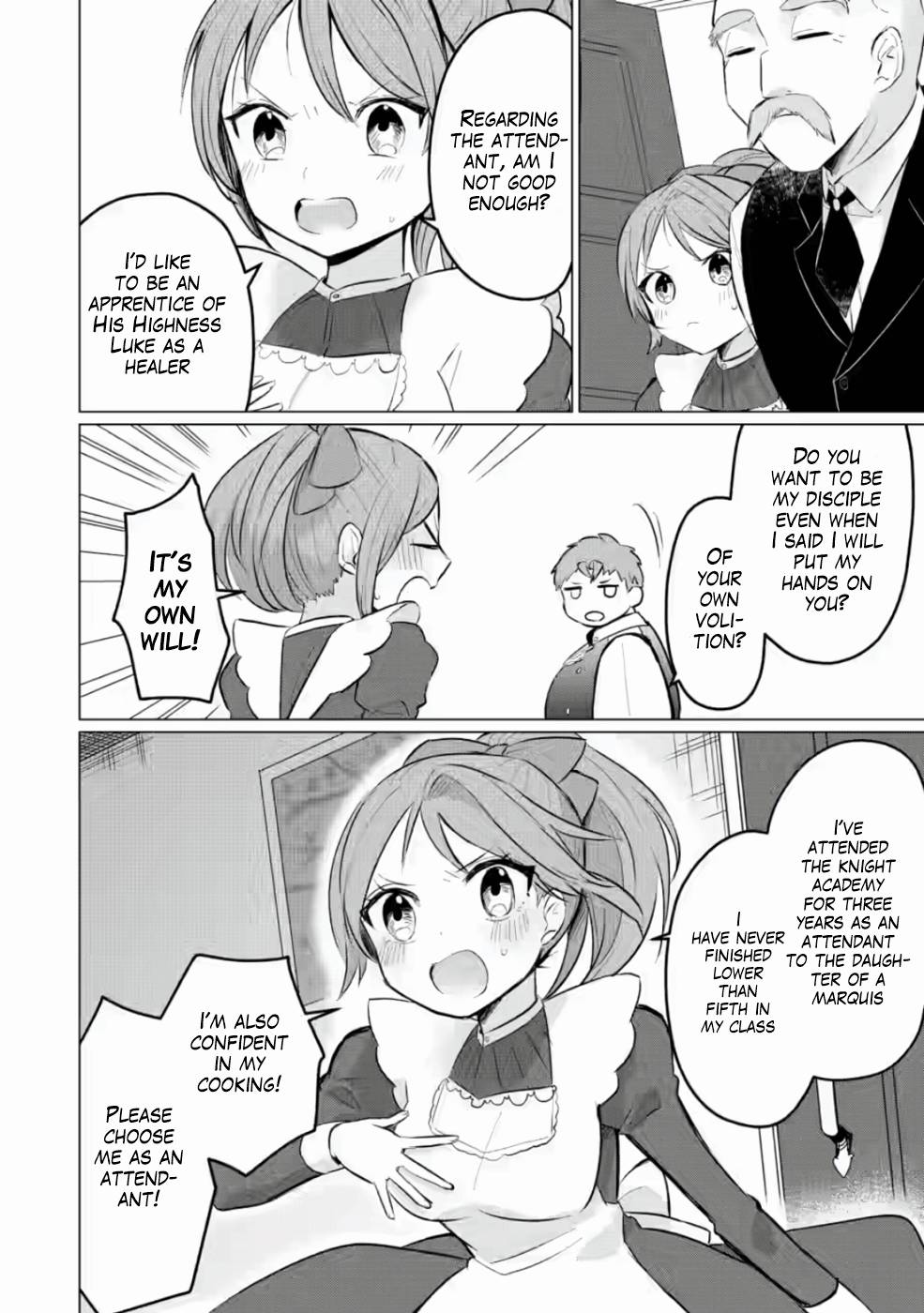 Tensei Saki ga Zannen Ouji Datta Ken: Ima wa Fukkin 1-kai mo Dekinai kedo Yasete Isekai Sukuimasu chapter 7 page 25