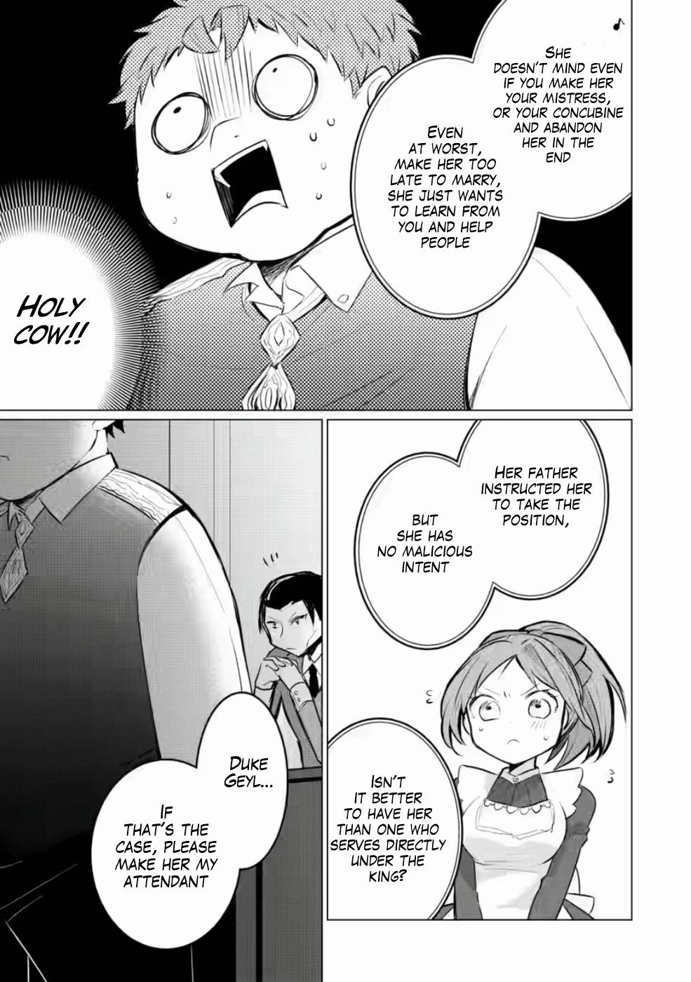 Tensei Saki ga Zannen Ouji Datta Ken: Ima wa Fukkin 1-kai mo Dekinai kedo Yasete Isekai Sukuimasu chapter 7 page 26