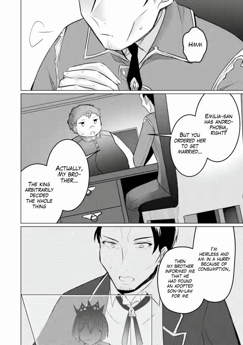 Tensei Saki ga Zannen Ouji Datta Ken: Ima wa Fukkin 1-kai mo Dekinai kedo Yasete Isekai Sukuimasu chapter 7 page 27