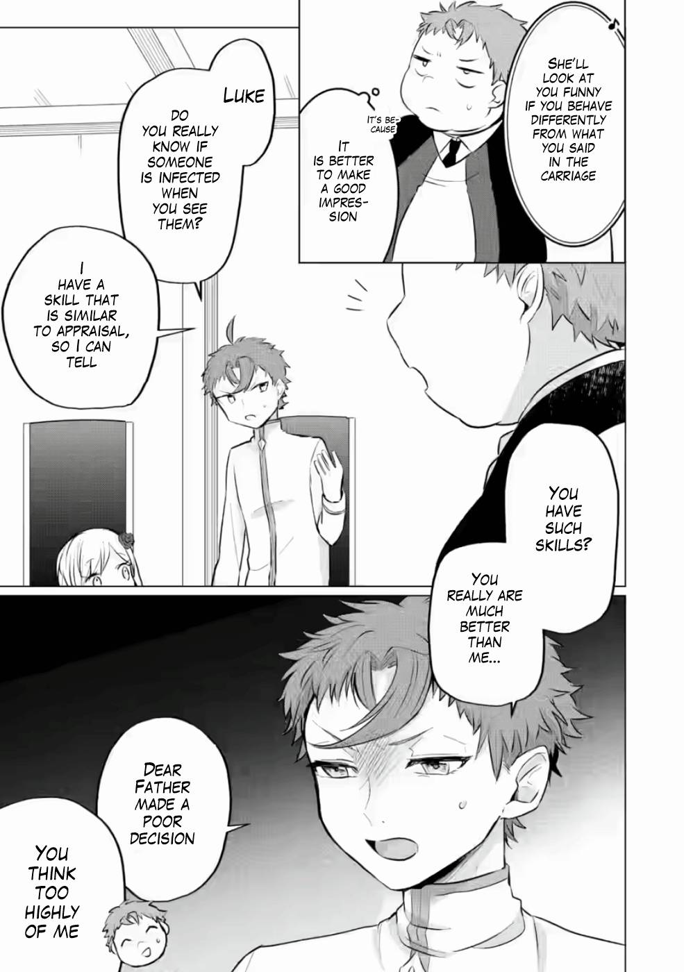 Tensei Saki ga Zannen Ouji Datta Ken: Ima wa Fukkin 1-kai mo Dekinai kedo Yasete Isekai Sukuimasu chapter 7 page 6