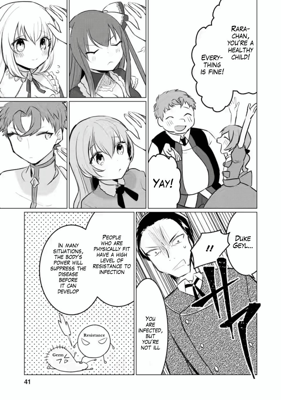 Tensei Saki ga Zannen Ouji Datta Ken: Ima wa Fukkin 1-kai mo Dekinai kedo Yasete Isekai Sukuimasu chapter 7 page 8