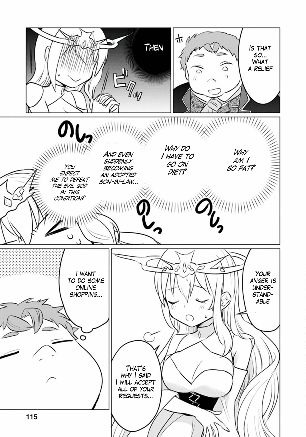 Tensei Saki ga Zannen Ouji Datta Ken: Ima wa Fukkin 1-kai mo Dekinai kedo Yasete Isekai Sukuimasu chapter 9 page 18