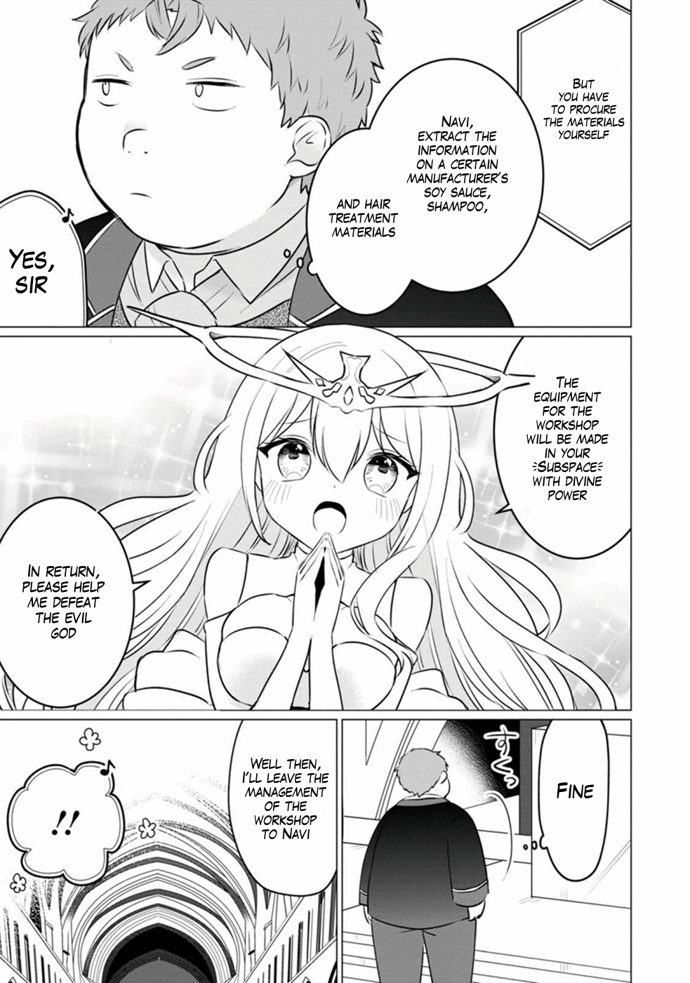 Tensei Saki ga Zannen Ouji Datta Ken: Ima wa Fukkin 1-kai mo Dekinai kedo Yasete Isekai Sukuimasu chapter 9 page 22