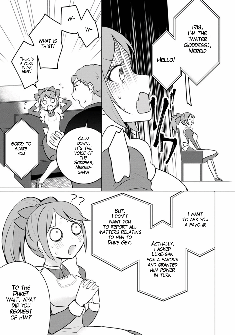 Tensei Saki ga Zannen Ouji Datta Ken: Ima wa Fukkin 1-kai mo Dekinai kedo Yasete Isekai Sukuimasu chapter 9 page 24