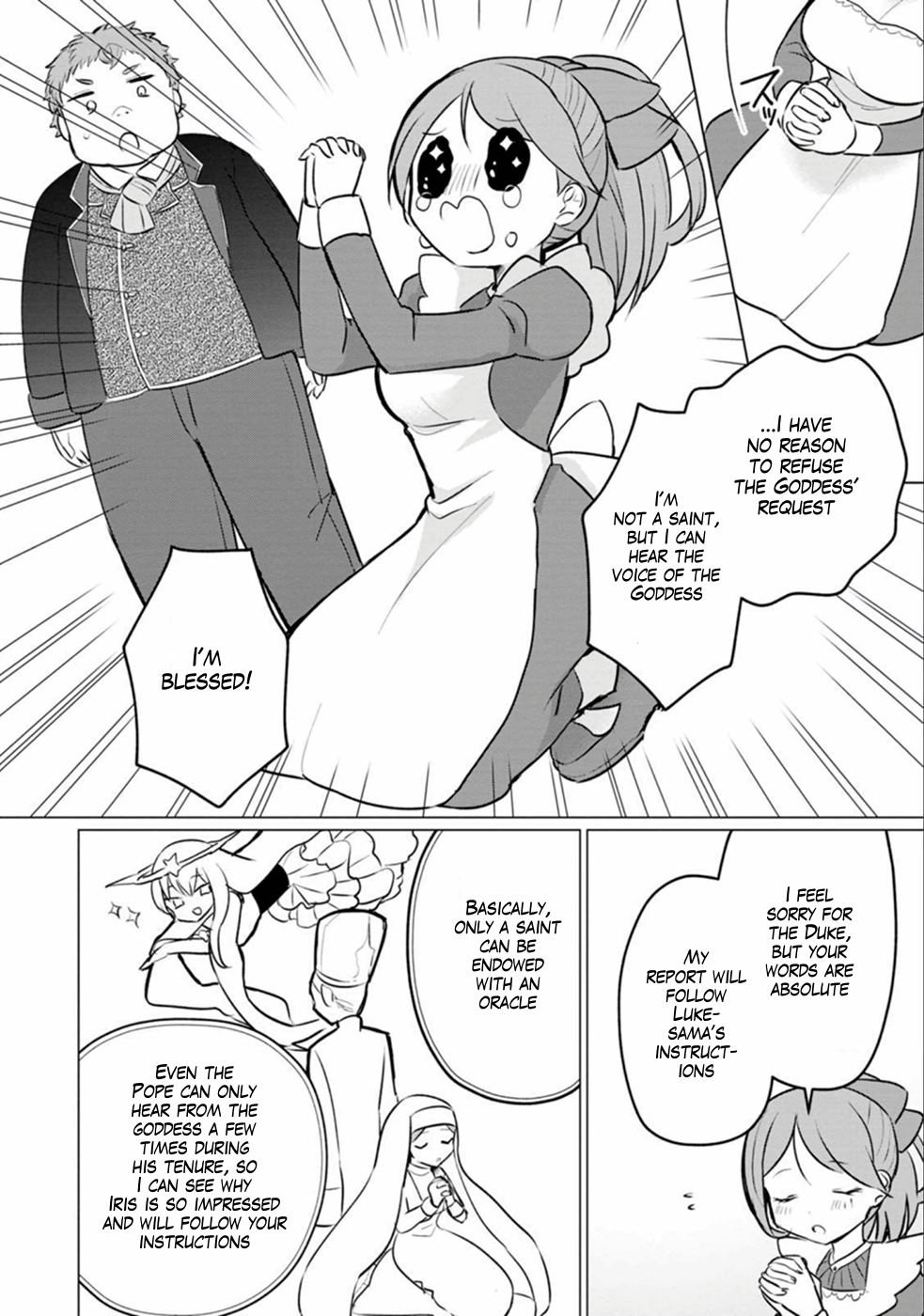 Tensei Saki ga Zannen Ouji Datta Ken: Ima wa Fukkin 1-kai mo Dekinai kedo Yasete Isekai Sukuimasu chapter 9 page 27