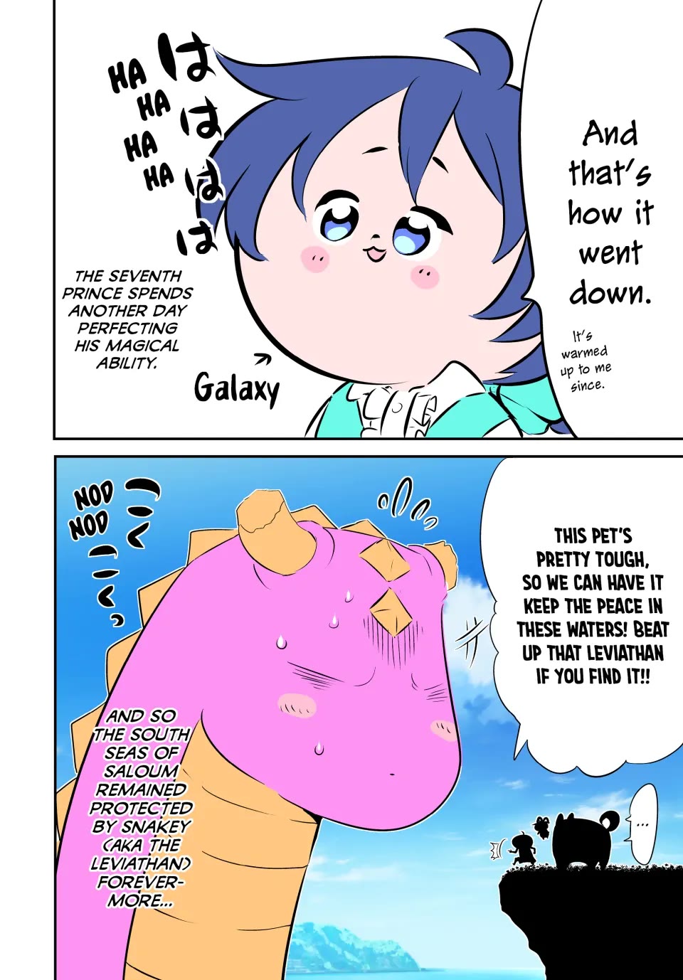 Tensei Shitara dai Nana Ouji dattanode, Kimamani Majutsu o Kiwamemasu chapter 162.5 page 19